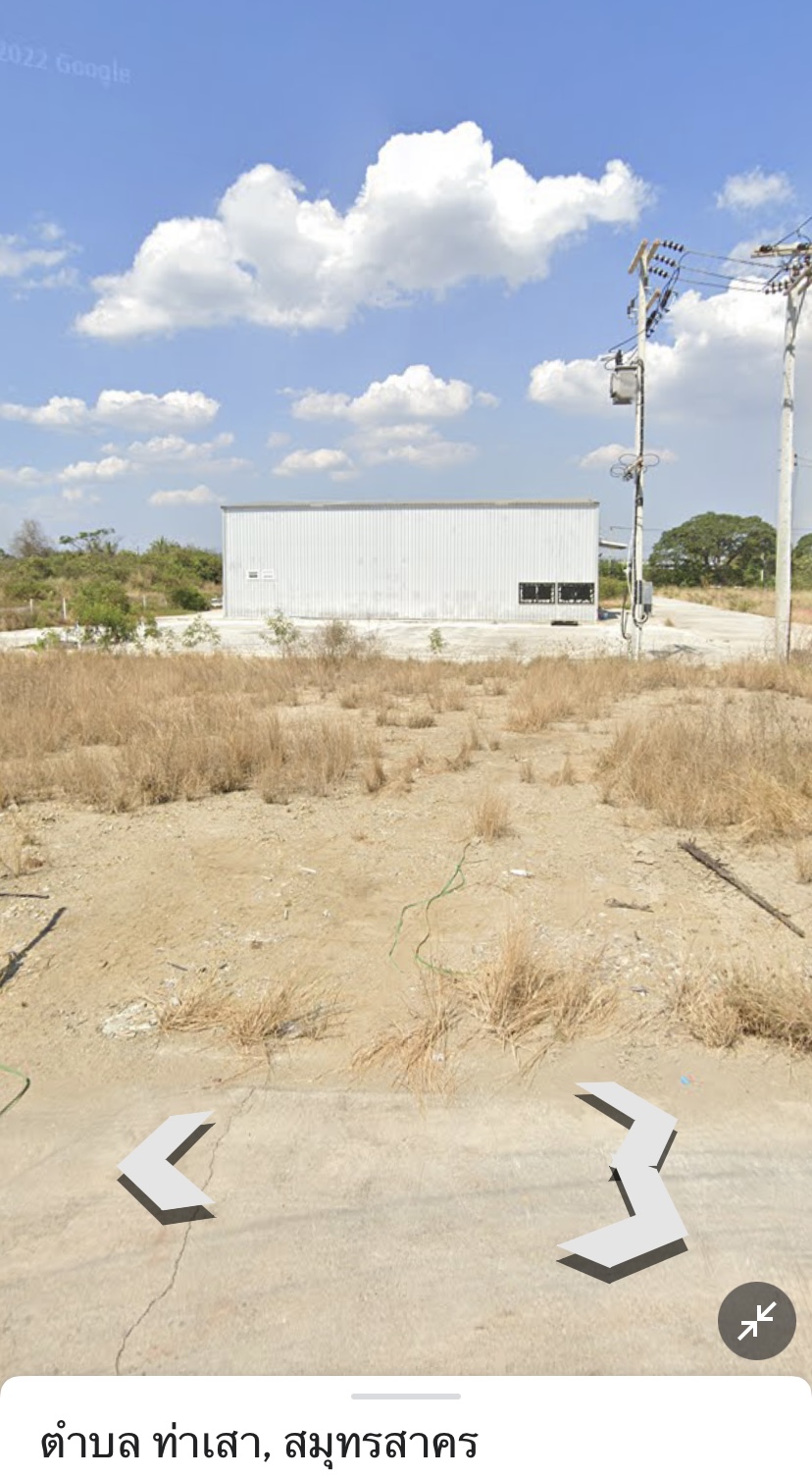 ขายถูก ที่ดินเปล่าถมแล้ว พื้นที่ 175 - 523 ตรว. ย่านสมุทรสาคร ไฟฟ้าประปาเข้าถึง ขอใบ รง.4 ได้ 