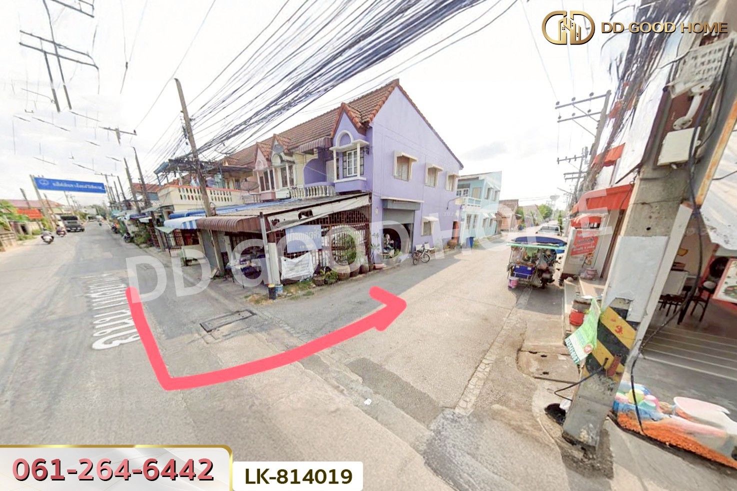LK-814019 บ้านแฝด หมู่บ้านคุ้มทอง กระทุ่มแบน สมุทรสาคร ใกล้โรงพยาบาลกระทุ่มแบน