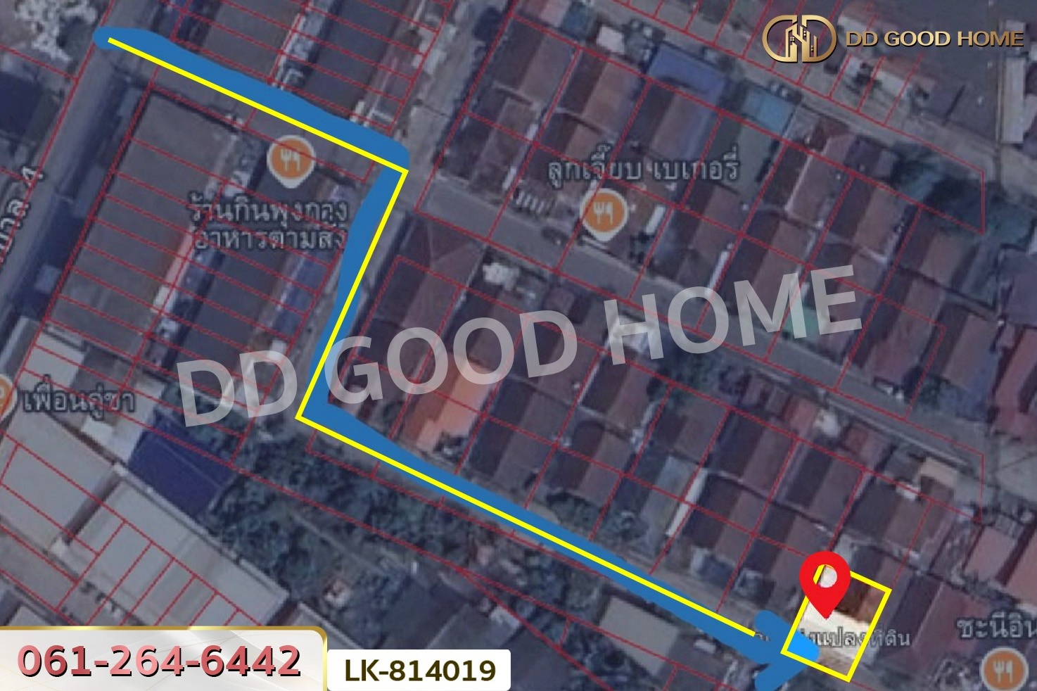 LK-814019 บ้านแฝด หมู่บ้านคุ้มทอง กระทุ่มแบน สมุทรสาคร ใกล้โรงพยาบาลกระทุ่มแบน