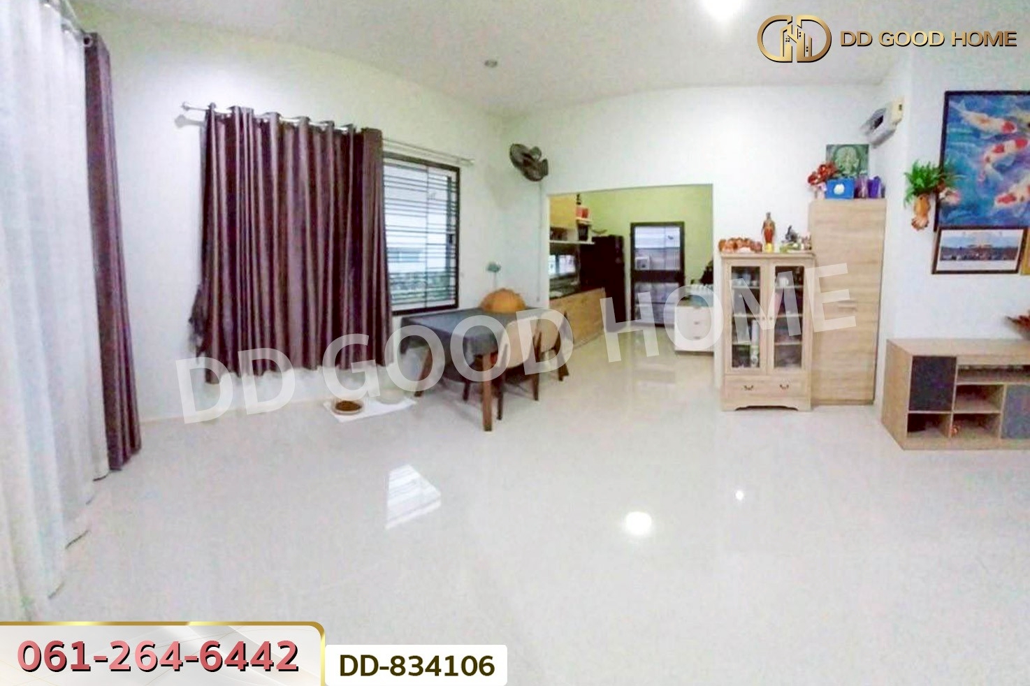 DD-834106 บ้านเดี่ยว หมู่บ้านพรภิรมย์ สาย 11 ระยอง ใกล้โรงพยาบาล ปิยะเวชช์ นิคมพัฒนา