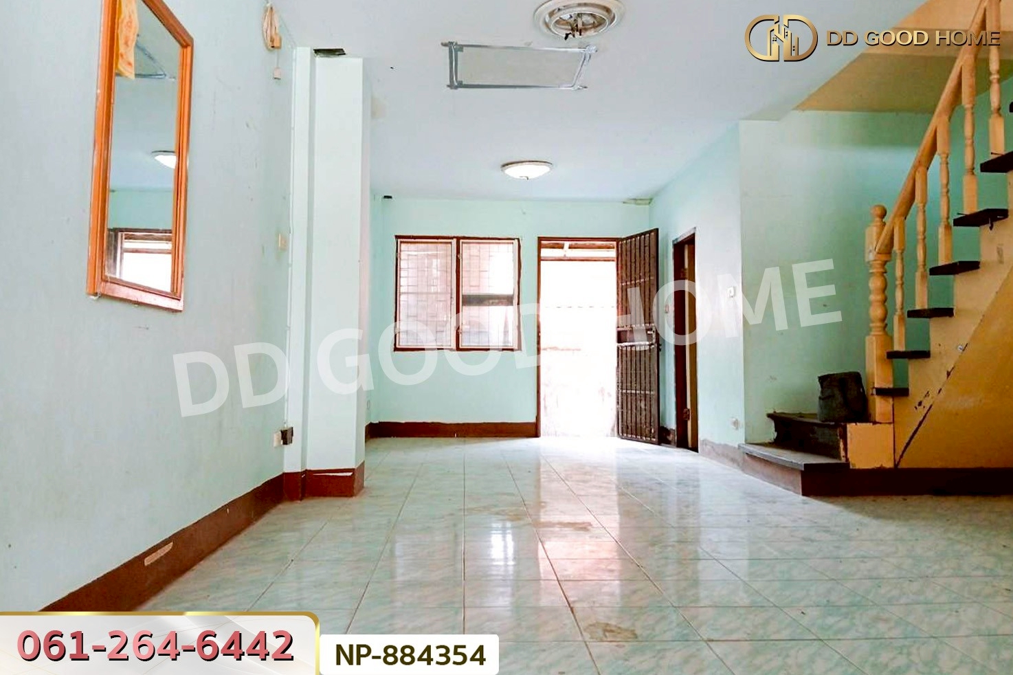 GF-884354 ทาวน์เฮ้าส์ หมู่บ้านสวัสดี 1 ถ.สำเร็จพัฒนา นนทบุรี ใกล้ พลัส มอลล์ บางใหญ่