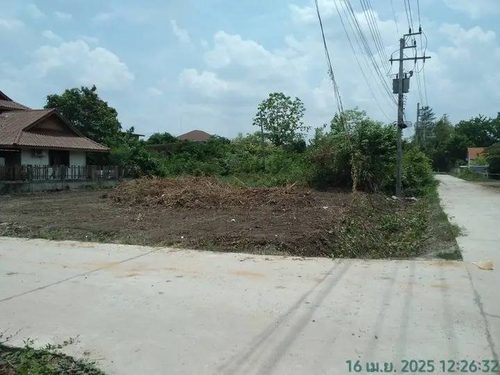 ขายที่ดินเปล่า ทำเลดี ทางเข้าออกสะดวกสบาย ใกล้สถานศึกษา จังหวัดบุรีรัมย์