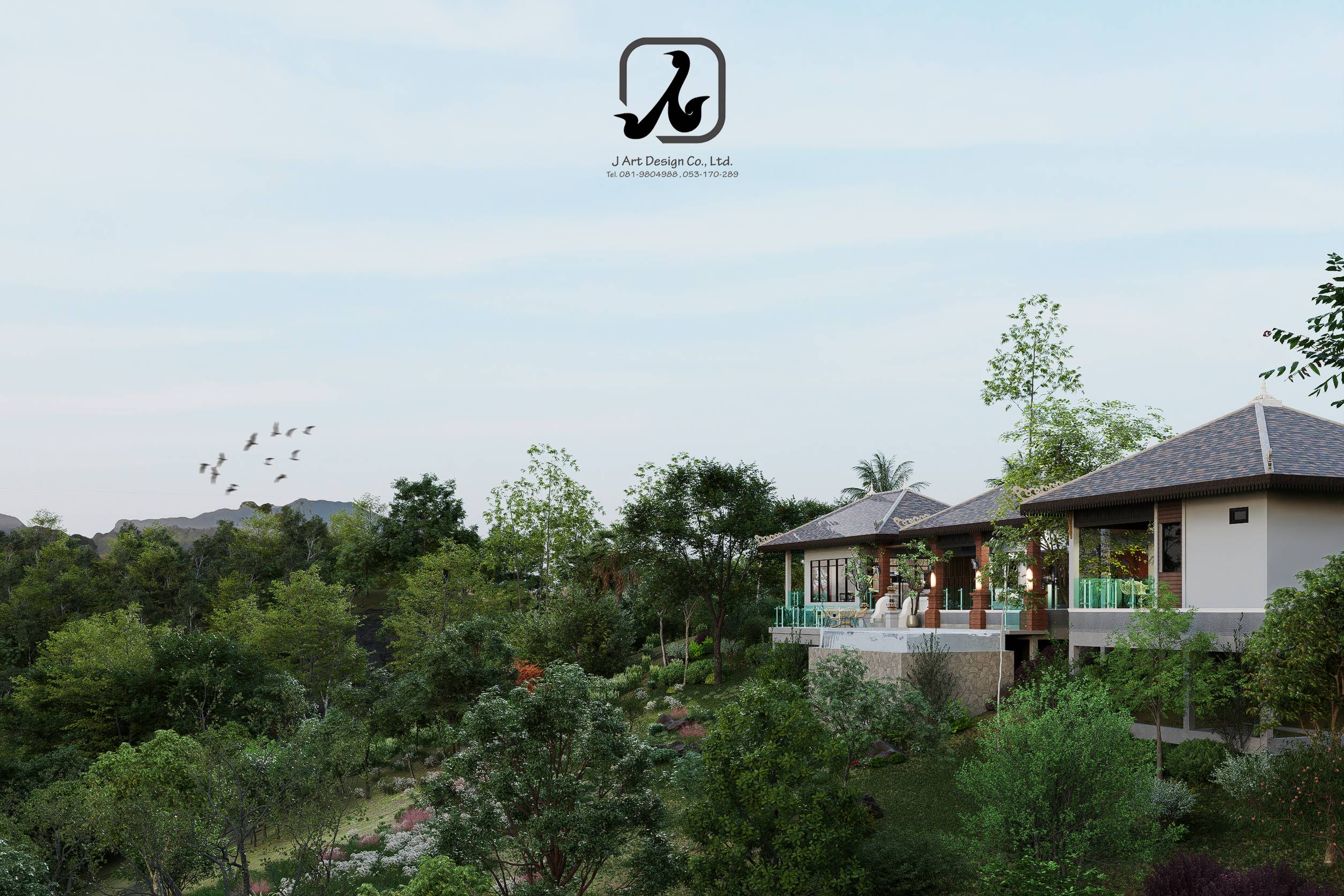 รับออกเเบบบ้าน รับสร้างบ้าน ออกเเบบตกเเต่งภายใน จังหวัดเชียงราย โดย บริษัท เจอาร์ทดีไซน์ จำกัด