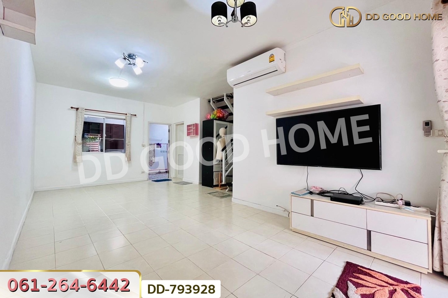 DD-793928 ทาวน์เฮ้าส์ บ้านพฤกษา 60 รังสิต - บางพูน ปทุมธานี ใกล้โรงพยาบาลกรุงสยามเซนต์คาร์ลอส
