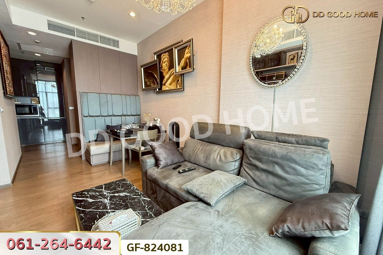 GF-824081 คอนโด เดอะ ดิโพลแมท สาทร ติดรถไฟฟ้าสถานีสุรศักดิ์