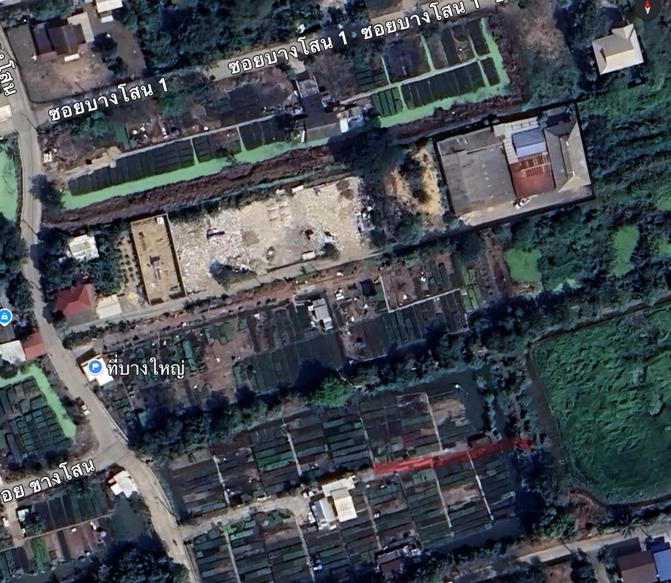 ขายที่ดินเปล่า ทำเลดี อยู่หลังโรงถ่ายกันตนา อำเภอบางใหญ่ จังหวัดนนทบุรี