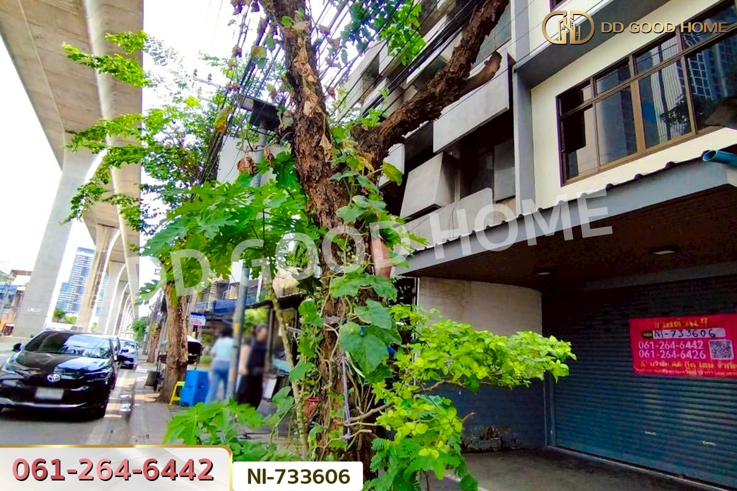 NI-733606 อาคารพาณิชย์ ถ.กรุงเทพ-นนท์ บางซื่อ ใกล้ศูนย์การค้าเกทเวย์ แอท บางซื่อ