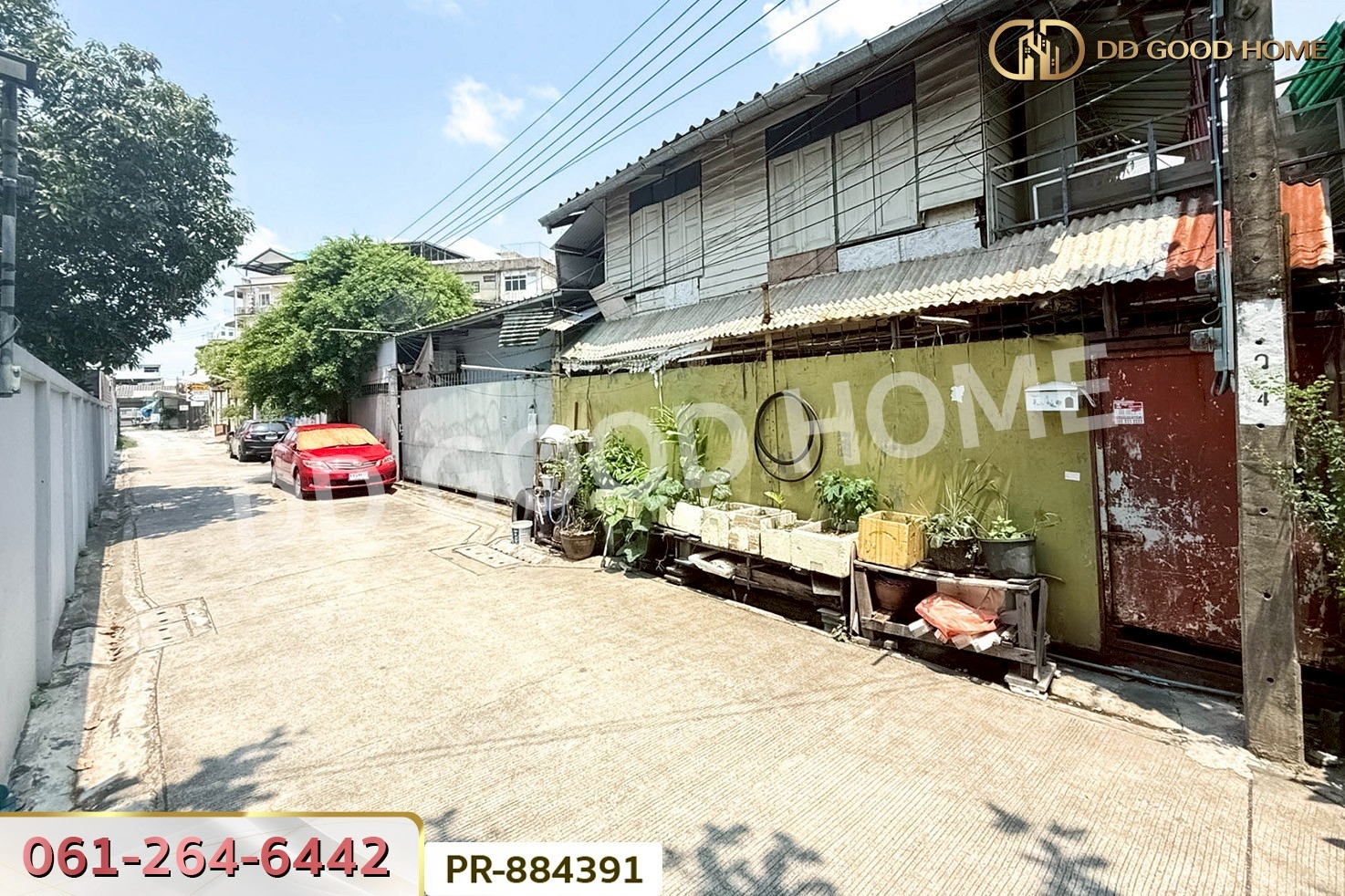 GF-884391 ที่ดินพร้อมสิ่งปลูกสร้าง 125 ตร.ว. ซ.เจริญนคร 68 บางน้ำชล ใกล้ห้างไอคอนสยาม
