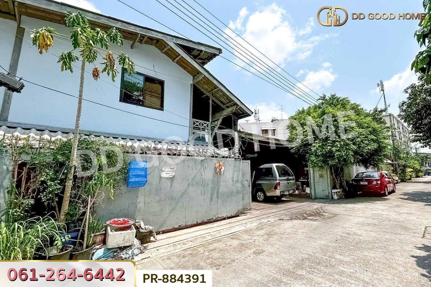 GF-884391 ที่ดินพร้อมสิ่งปลูกสร้าง 125 ตร.ว. ซ.เจริญนคร 68 บางน้ำชล ใกล้ห้างไอคอนสยาม