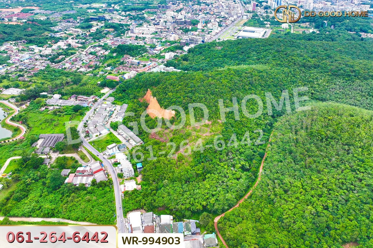 WR-783891 ที่ดินหาดใหญ่ 38 ไร่ 306.2 ตร.ว. สงขลา ใกล้มหาวิทยาลัยสงขลานครินทร์