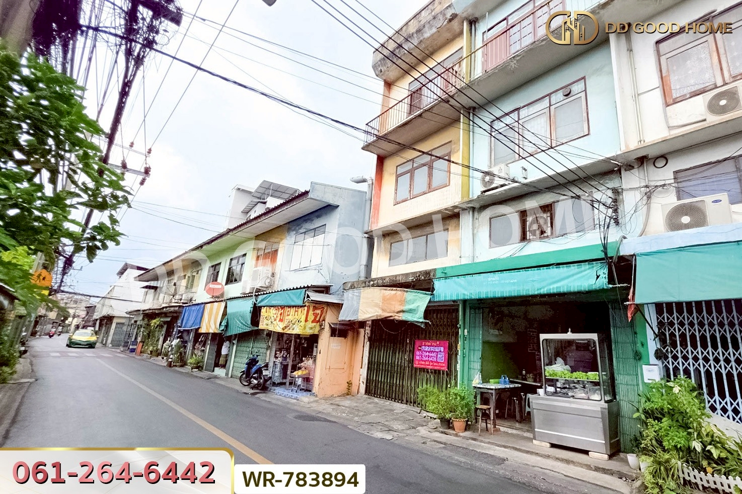 WR-783894 อาคารพาณิชย์ ซ.อิสรภาพ 21 บางกอกใหญ่ ใกล้สถานีรถไฟฟ้า MRT อิสรภาพ