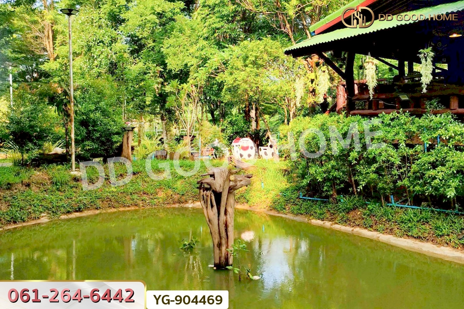 DD-904469 ที่ดินพร้อมสิ่งปลูกสร้างไทรโยค 1 ไร่ 342.2 ตร.ว. กาญจนบุรี ใกล้วัดเขาน้อยชินราช