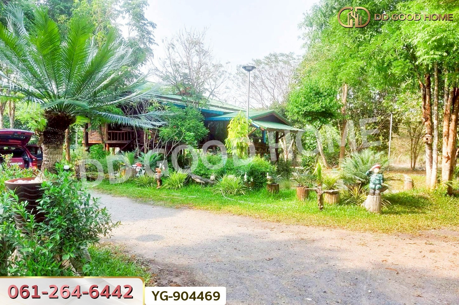 DD-904469 ที่ดินพร้อมสิ่งปลูกสร้างไทรโยค 1 ไร่ 342.2 ตร.ว. กาญจนบุรี ใกล้วัดเขาน้อยชินราช