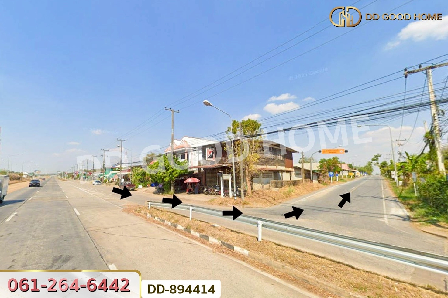 DD-894414 ที่ดินโนนสะอาด 135 ตร.ว. อุดรธานี ใกล้เทศบาลตำบล