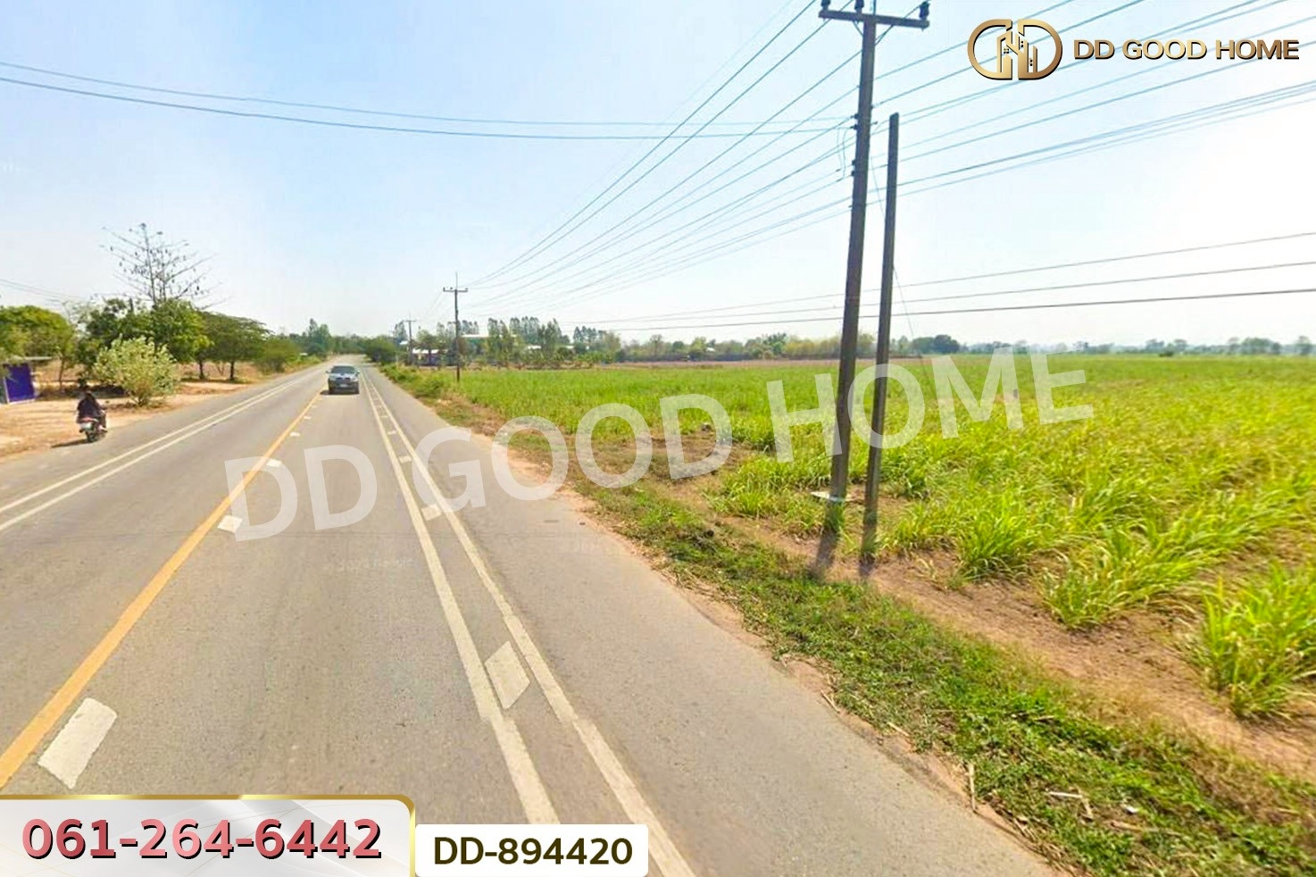 DD-894420 ที่ดินโนนสะอาด 2 ไร่ 136 ตรว. อุดรธานี ใกล้เทศบาลตำบล