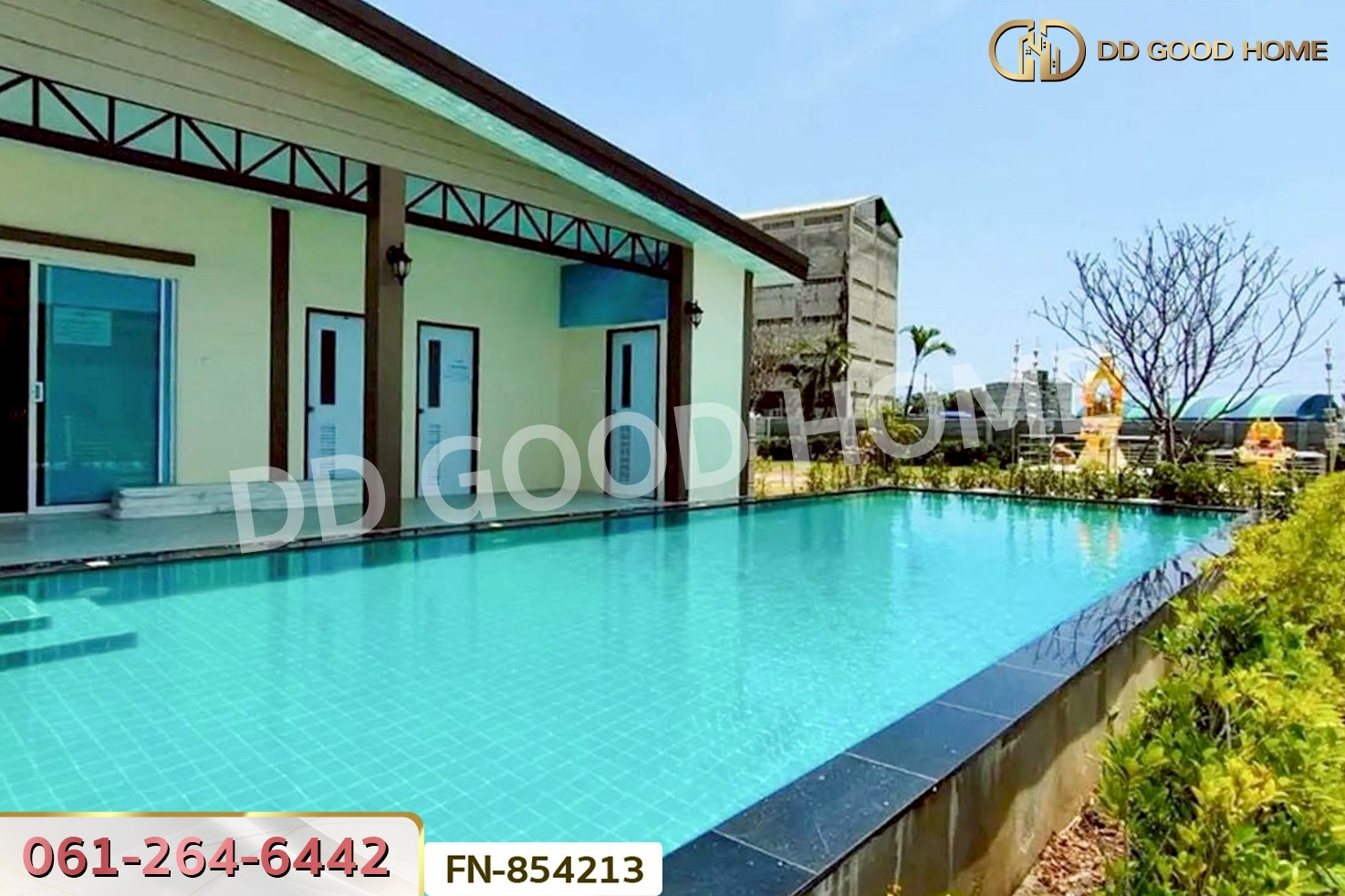 FN-854213 บ้านแฝด ซีเค วิลล์ 7 พระราม 2 - ท่าจีน สมุทรสาคร ใกล้วัดช่องลม