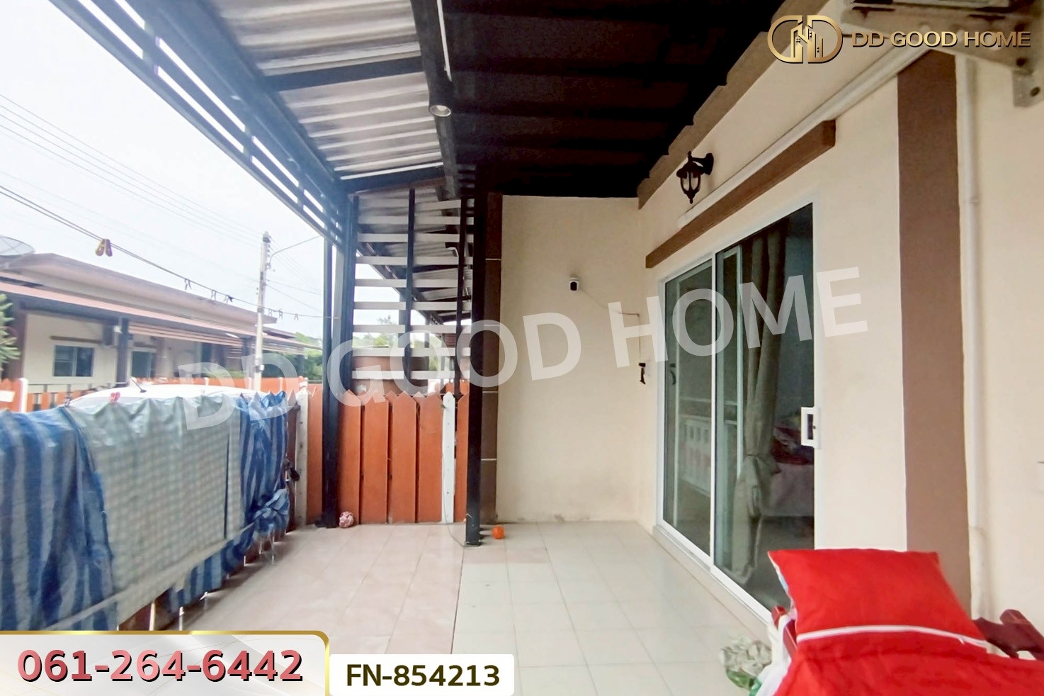 FN-854213 บ้านแฝด ซีเค วิลล์ 7 พระราม 2 - ท่าจีน สมุทรสาคร ใกล้วัดช่องลม