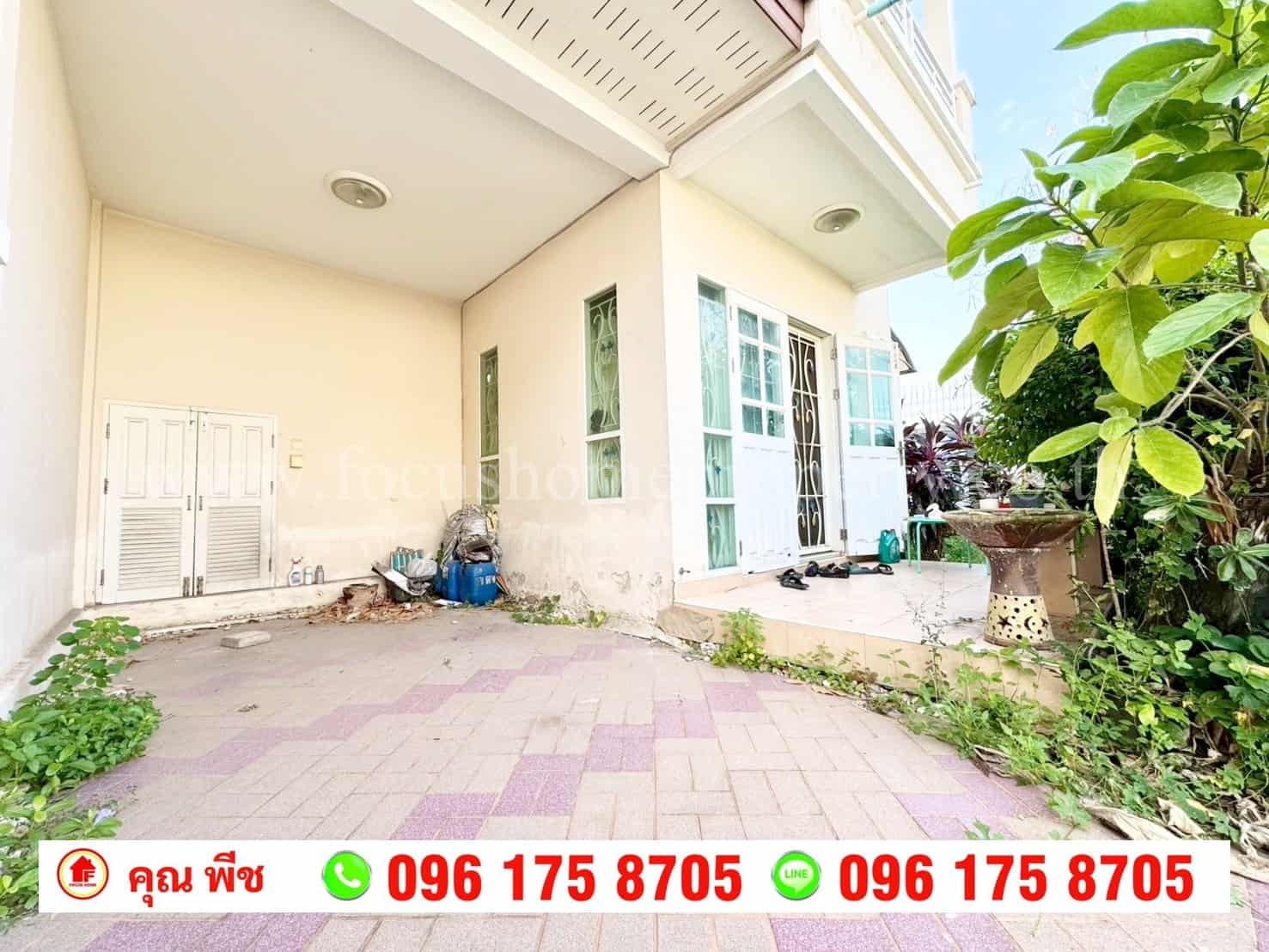 ขาย ทาวน์เฮ้าส์หลังมุม หมู่บ้านดรีมเพลส ซอยสวนผัก32-บางกรวย