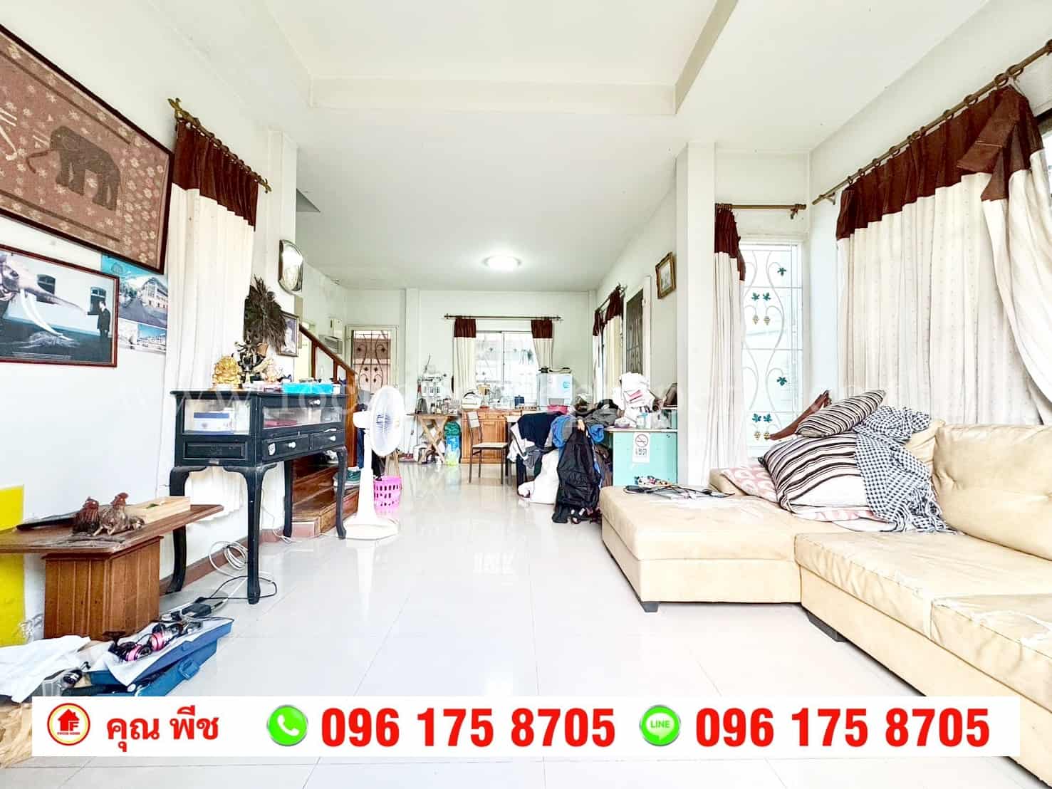ขาย ทาวน์เฮ้าส์หลังมุม หมู่บ้านดรีมเพลส ซอยสวนผัก32-บางกรวย