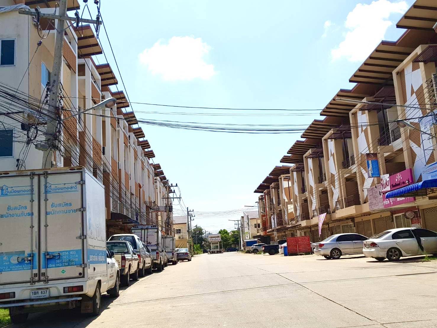 ให้เช่าอาคารพาณิชย์ โครงการZentara Ville อำเภอเมืองขอนแก่น จังหวัดขอนแก่น