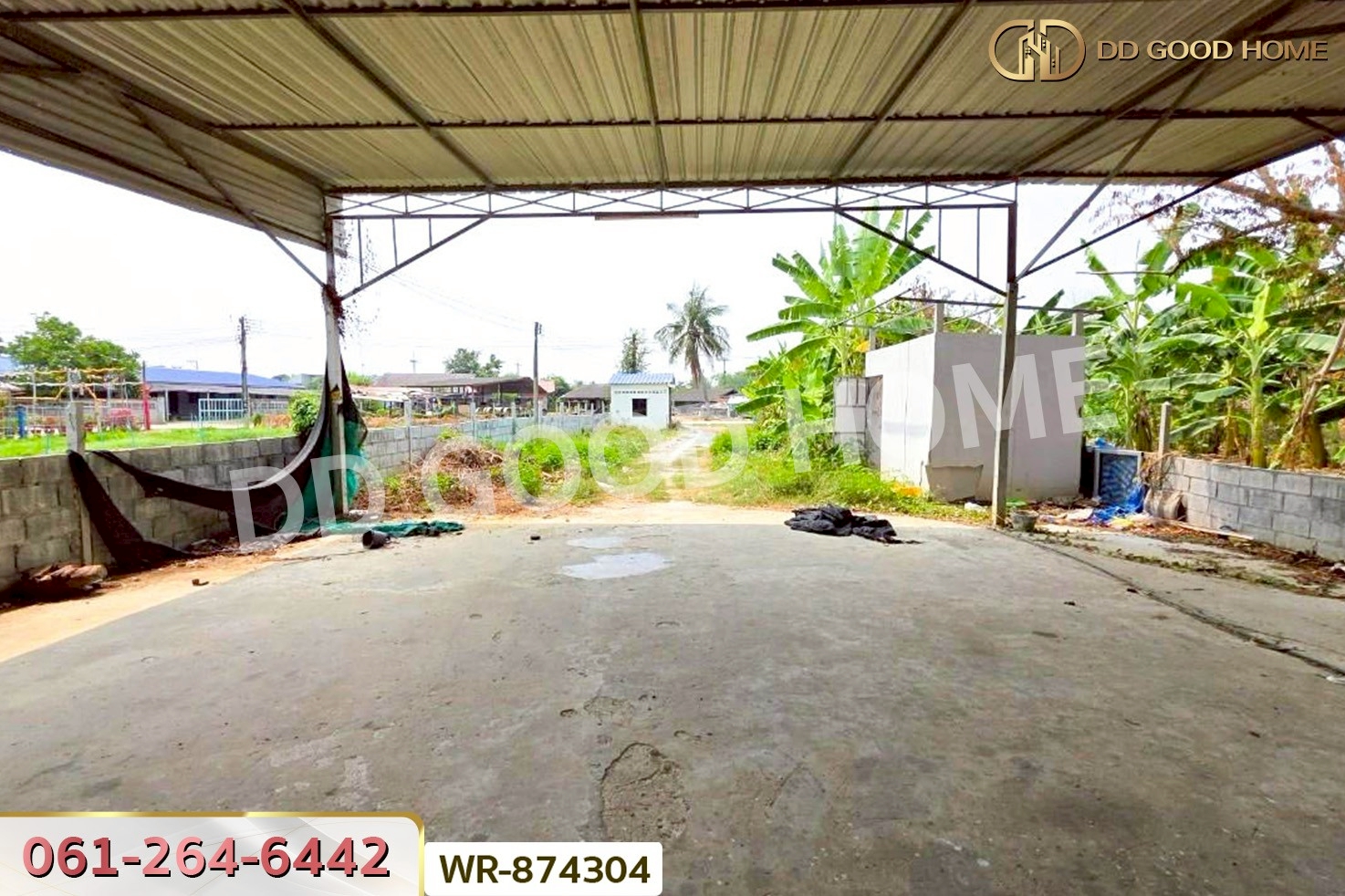 WR-874304 ที่ดินพร้อมสิ่งปลูกสร้างหนองปากโลง 265 ตร.ว. นครปฐม ใกล้พระราชวังสนามจันทร์