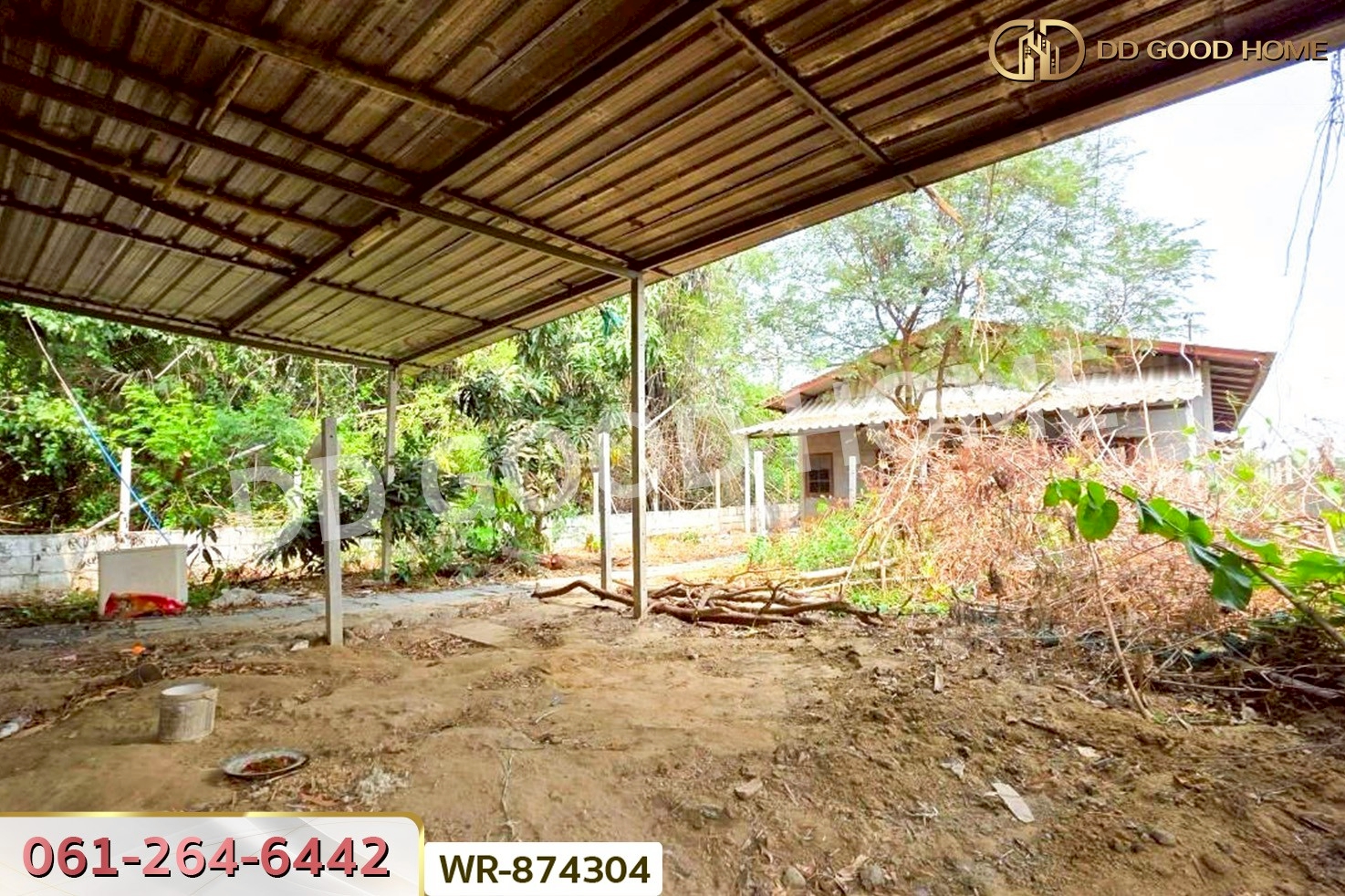 WR-874304 ที่ดินพร้อมสิ่งปลูกสร้างหนองปากโลง 265 ตร.ว. นครปฐม ใกล้พระราชวังสนามจันทร์