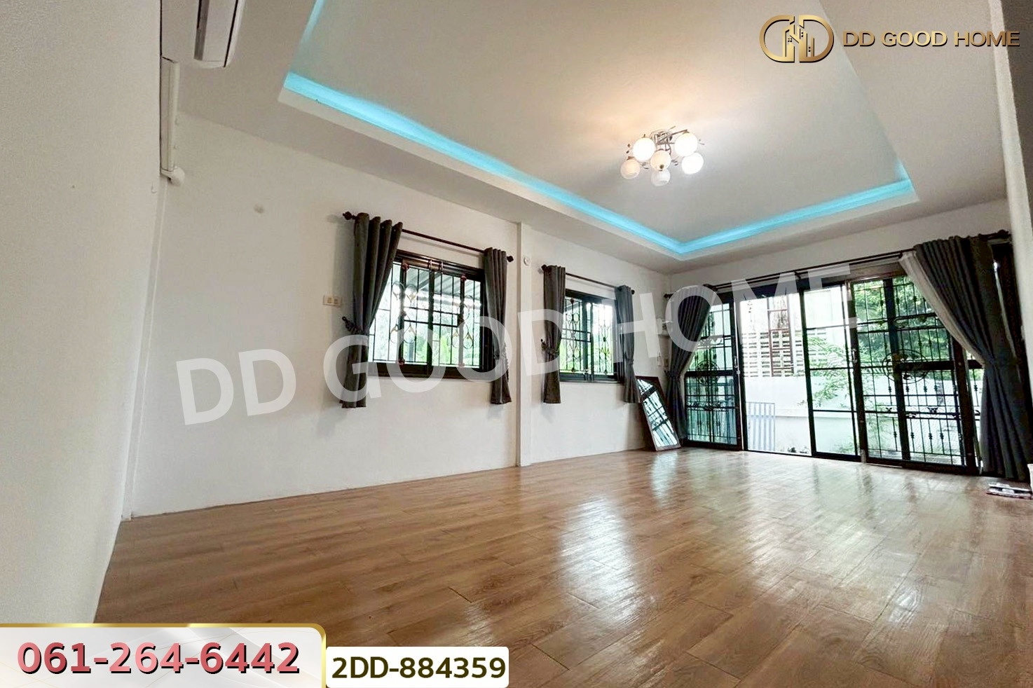 2DD-884359 บ้านเดี่ยว ท่าบุญมี ชลบุรี ใกล้โรงเรียนเกาะโพธิ์ถ้วยงามวิทยา