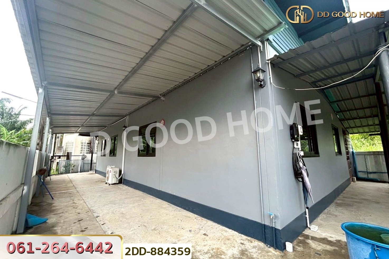 2DD-884359 บ้านเดี่ยว ท่าบุญมี ชลบุรี ใกล้โรงเรียนเกาะโพธิ์ถ้วยงามวิทยา