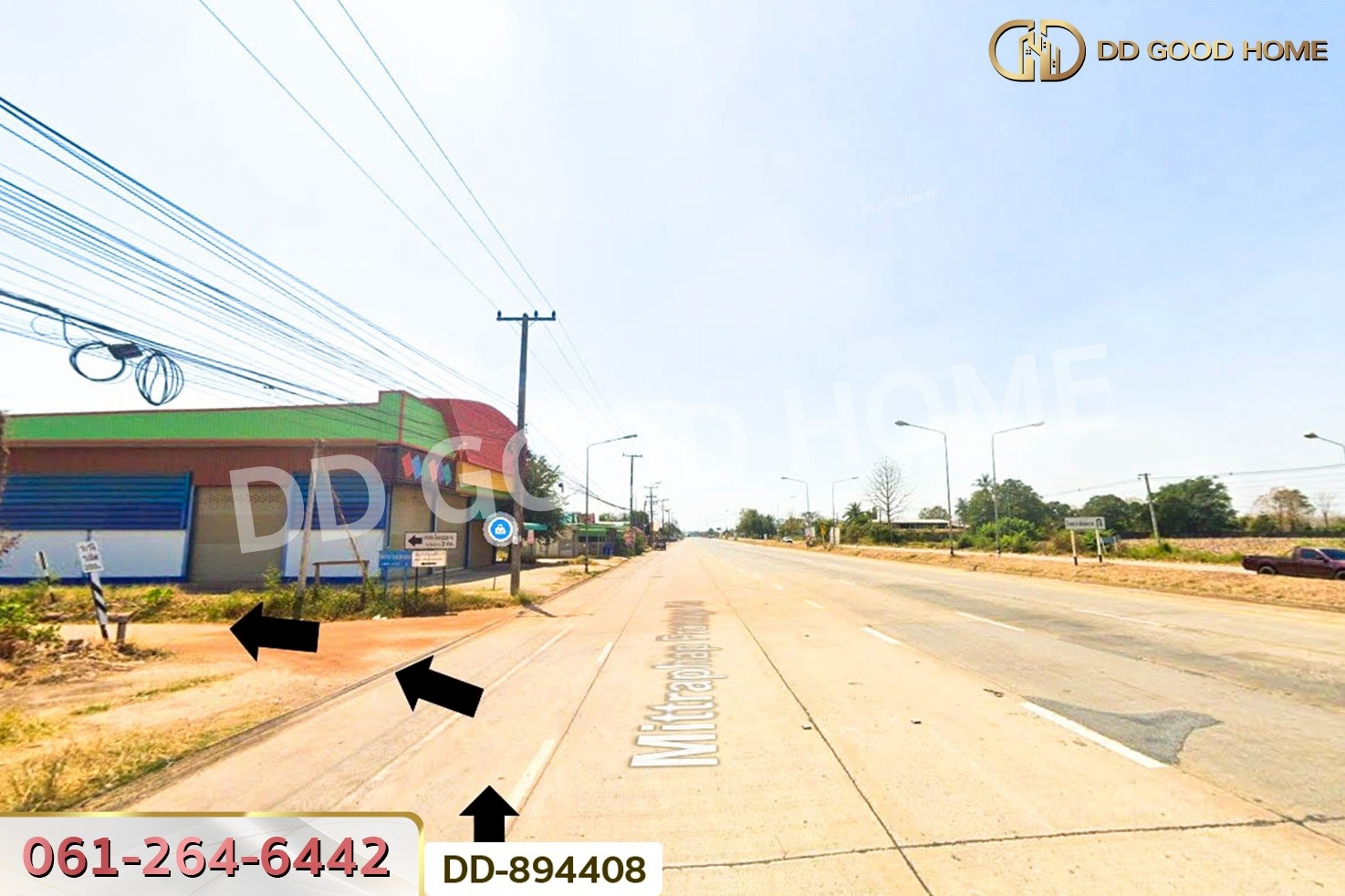 DD-894408 ที่ดินโนนสะอาด 6 ไร่ 187 ตร.ว. อุดรธานี ใกล้ที่ทำการองค์การบริหารส่วนตำบลโคกกลาง