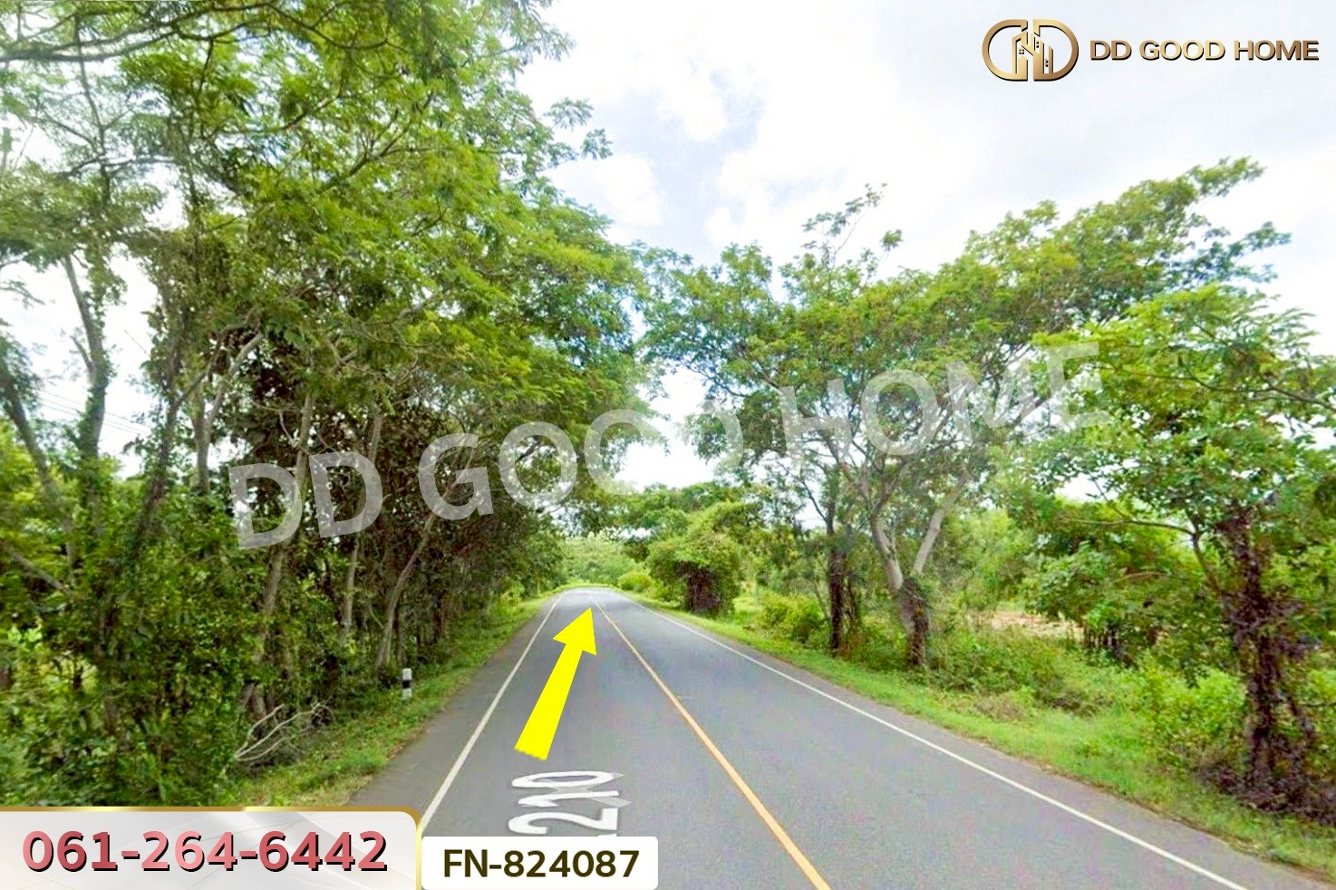 FN-824087 ที่ดินหัวตะพาน 2 ไร่ 206.3 ตร.ว. อำนาจเจริญ ใกล้โรงพยาบาลตะพานหิน