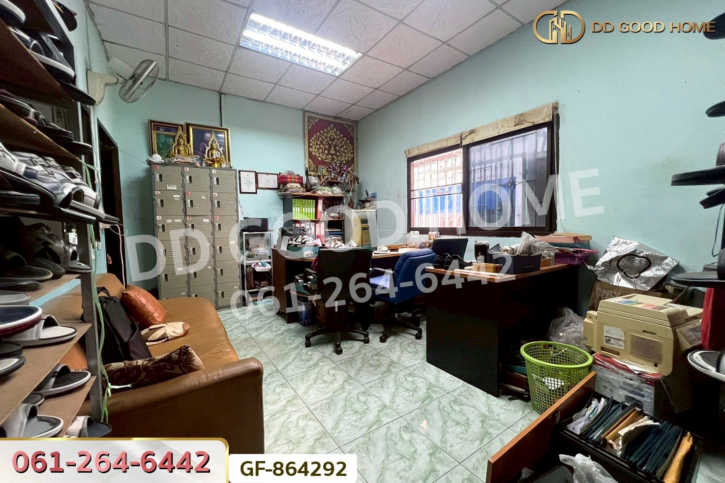 GF-864292 โกดังพร้อมออฟฟิศ บ้านกล้วย-ไทรน้อย 203 ตร.ว. นนทบุรี ใกล้เทศบาลพิมลราช