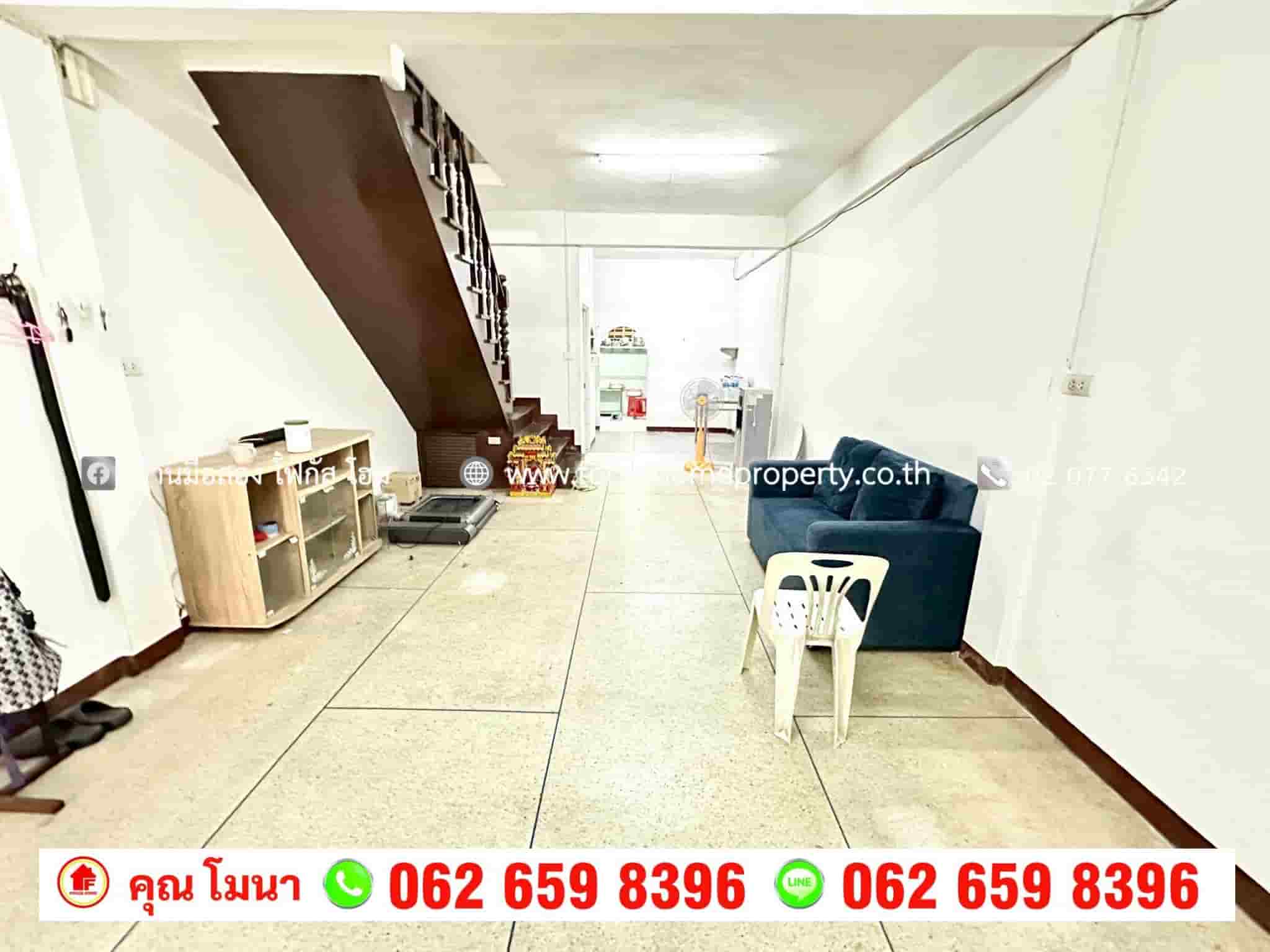 ขาย ทาวน์เฮ้าส์ 2 ชั้น หมู่บ้านสุขสันต์ 5 บางแค