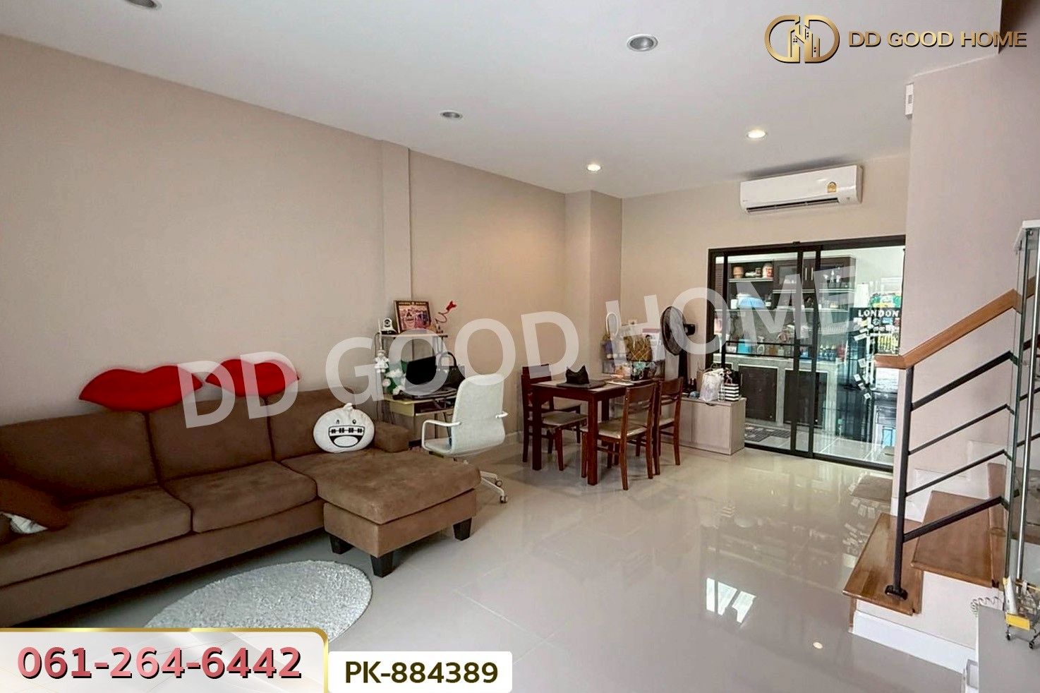 PK-884389 ทาวน์เฮ้าส์ วีคอมพาวด์ ราชพฤกษ์-ปิ่นเกล้า นนทบุรี ใกล้ตลาดกรุงนนท์ ซ.สวนผัก 32