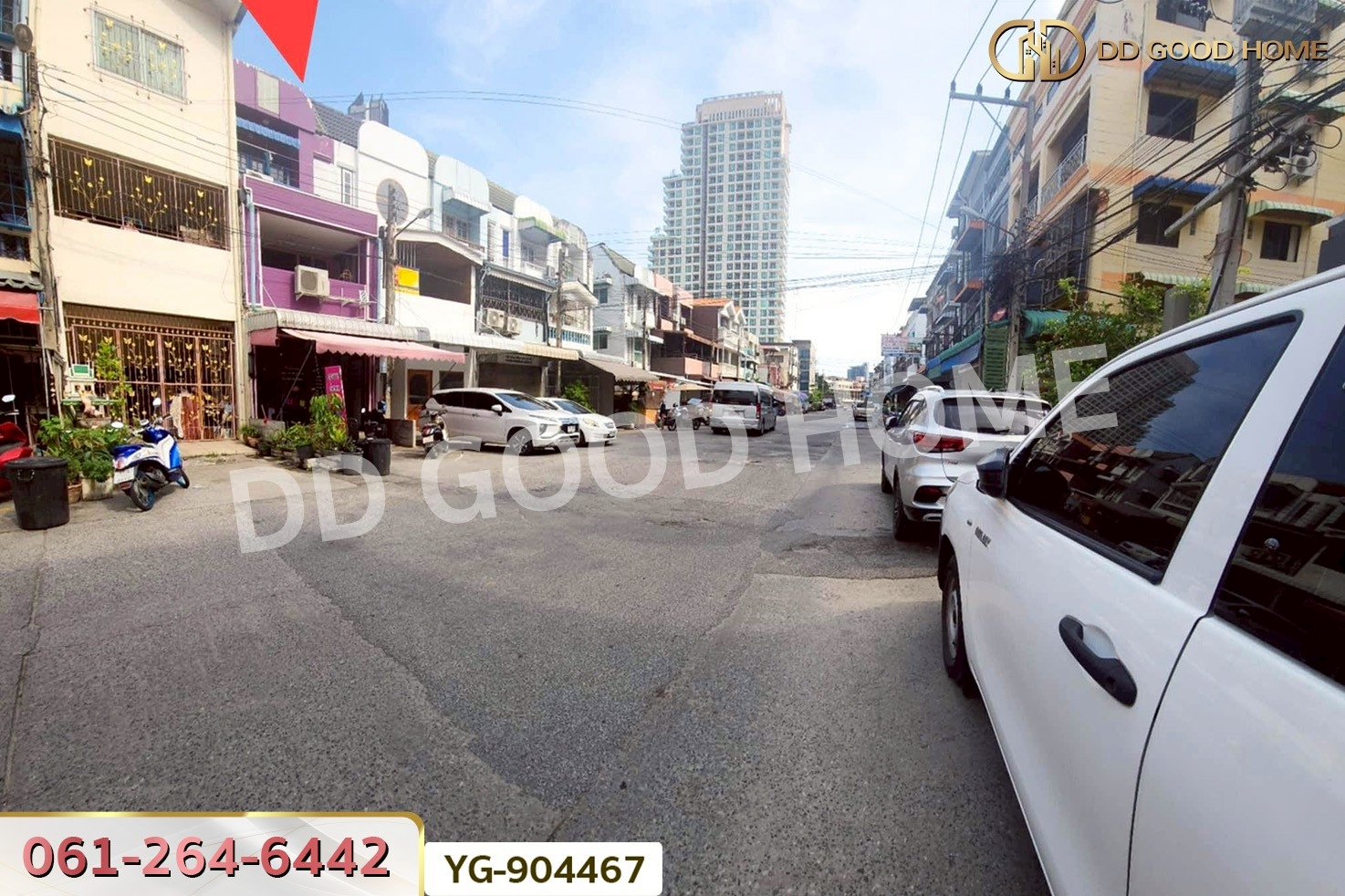 DD-904467 ทาวน์โฮม พัทยาใต้ ซ.รุ้งแลนด์ ชลบุรี ใกล้บิ๊กซี ซูเปอร์เซ็นเตอร์ พัทยาใต้
