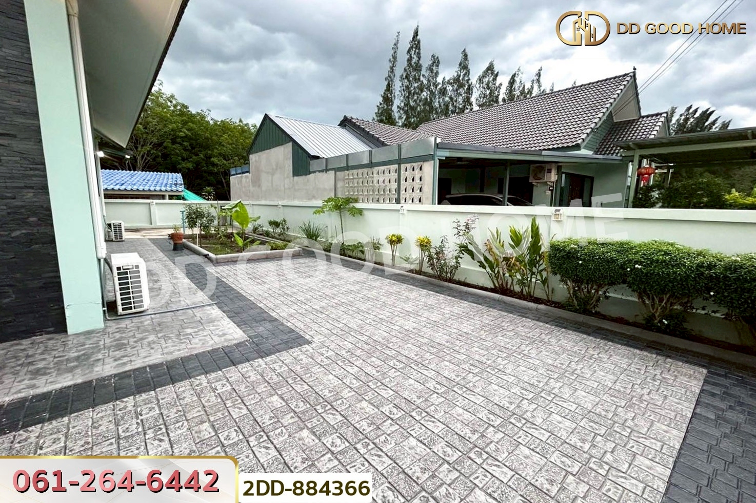 2DD-884366 บ้านเดี่ยว บ้านเกชา แอทบ่อทอง ชลบุรี ใกล้โรงพยาบาลบ่อทอง