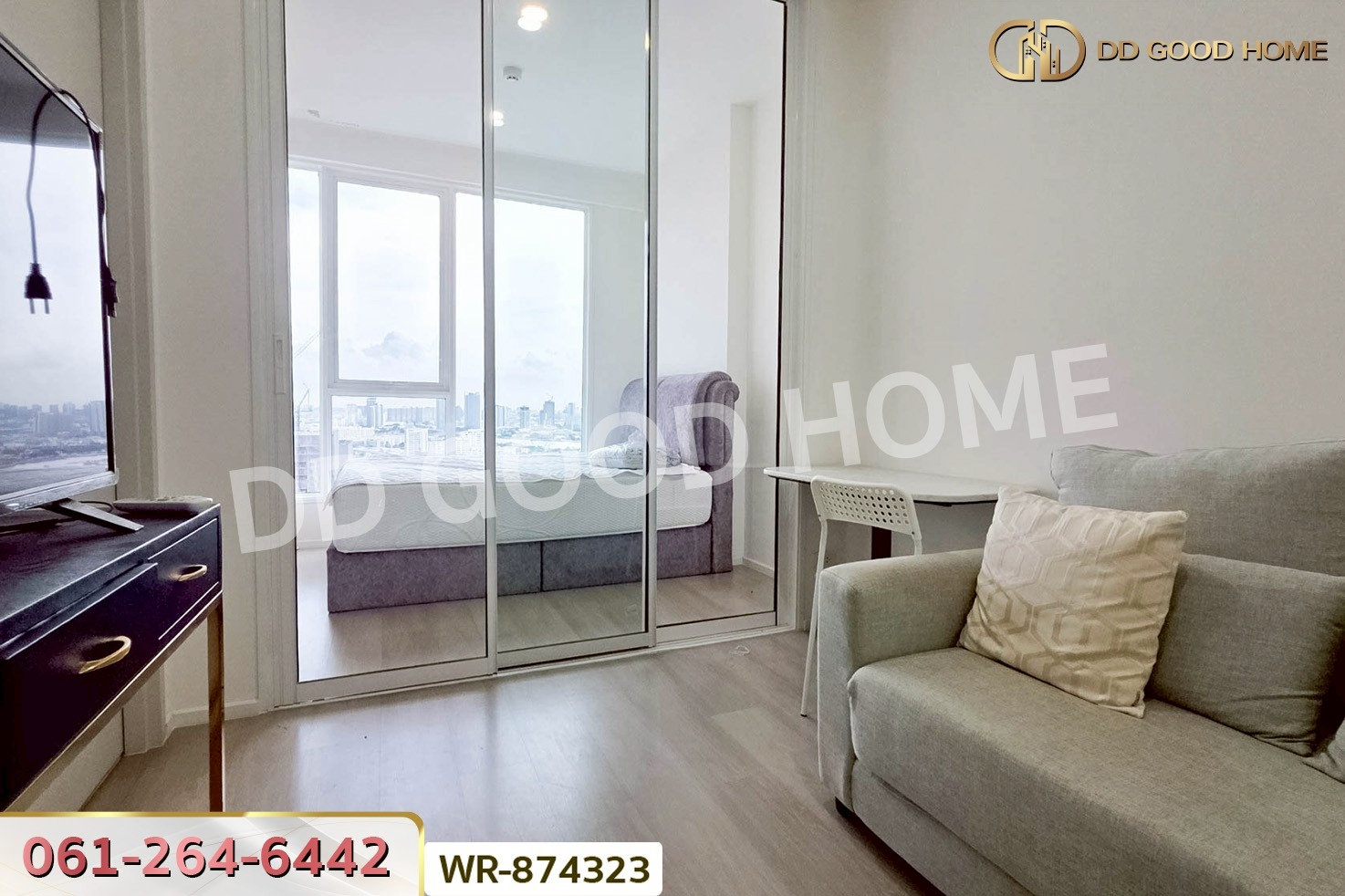 WR-874323F คอนโด เดอ ลาพีส จรัญ 81 ใกล้เซ็นทรัลปิ่นเกล้า