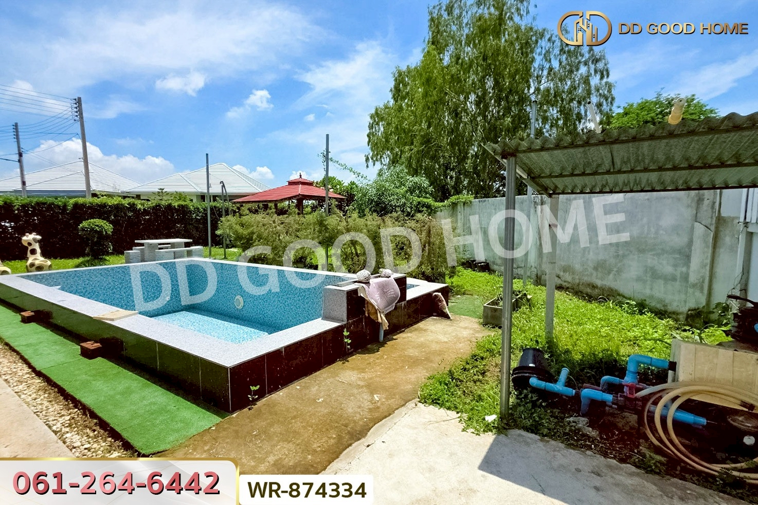 WR-874334 พูลวิลล่า ออโรร่า บ้านอยู่สบาย ต.จอหอ เมืองนครราชสีมา ใกล้แม็คโคร นครราชสีมา สาขาหัวทะเล