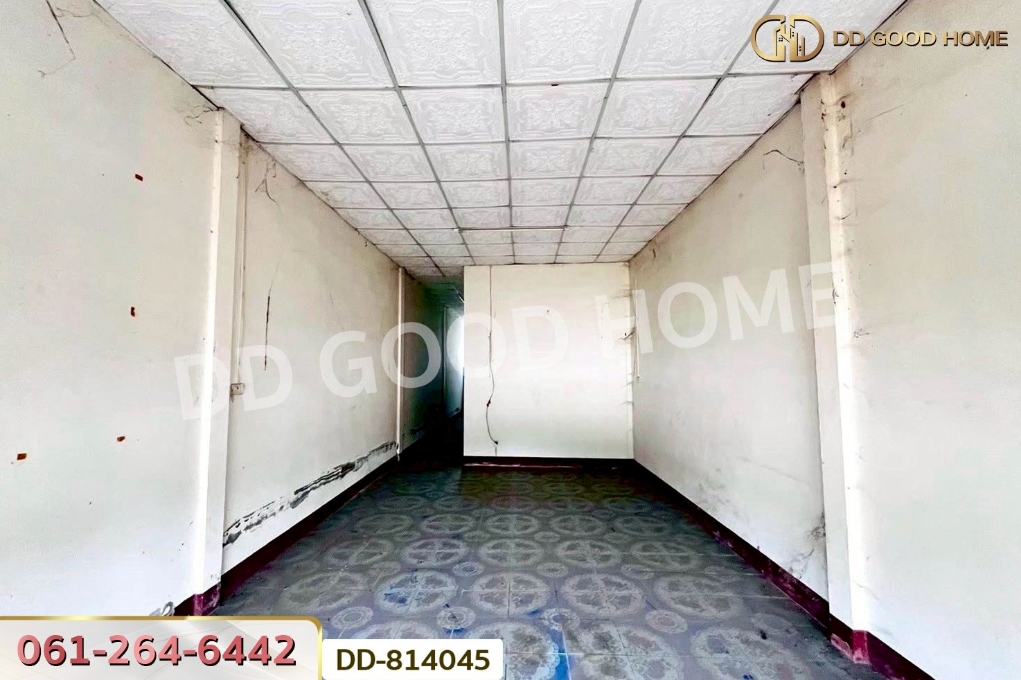 DD-814045 อาคารพาณิชย์ชั้นเดียว โนนสะอาด อุดรธานี ใกล้สถานีตำรวจโนนสะอาด