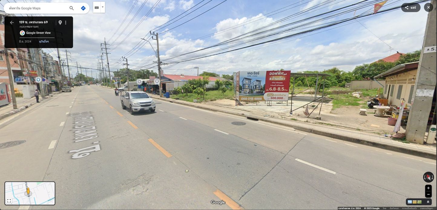 ให้เช่าที่ดินเปล่า ถมแล้ว ทำเลดี  เขตบางแค จังหวัดกรุงเทพมหานคร