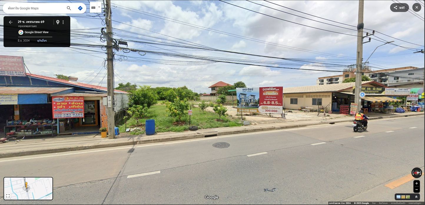 ให้เช่าที่ดินเปล่า ถมแล้ว ทำเลดี  เขตบางแค จังหวัดกรุงเทพมหานคร