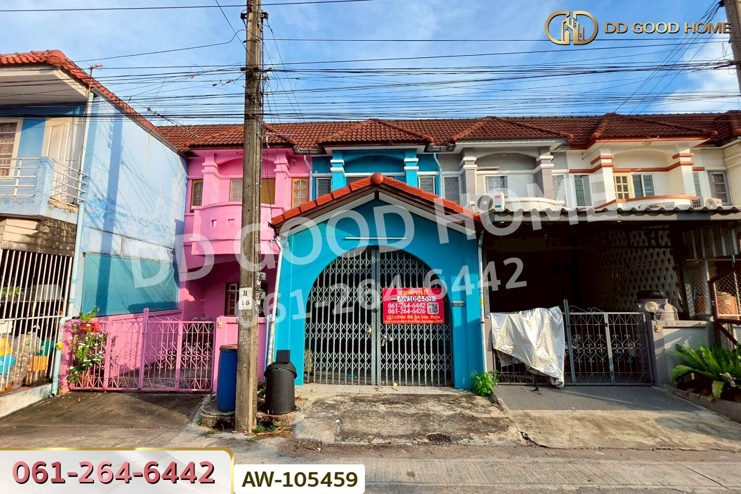 ทาวน์เฮ้าส์ หมู่บ้านคณาทรัพย์ ซ.เจริญพัฒนา 7 (รามอินทรา 117) AW-105459
