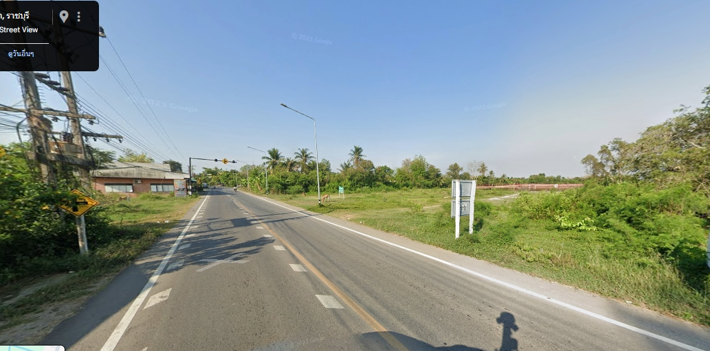 ขายที่ดินเปล่า มีโฉนด พื้นที่สีม่วง ทำเลดี แปลงสวย อำเภอบางแพ จังหวัดราชบุรี 