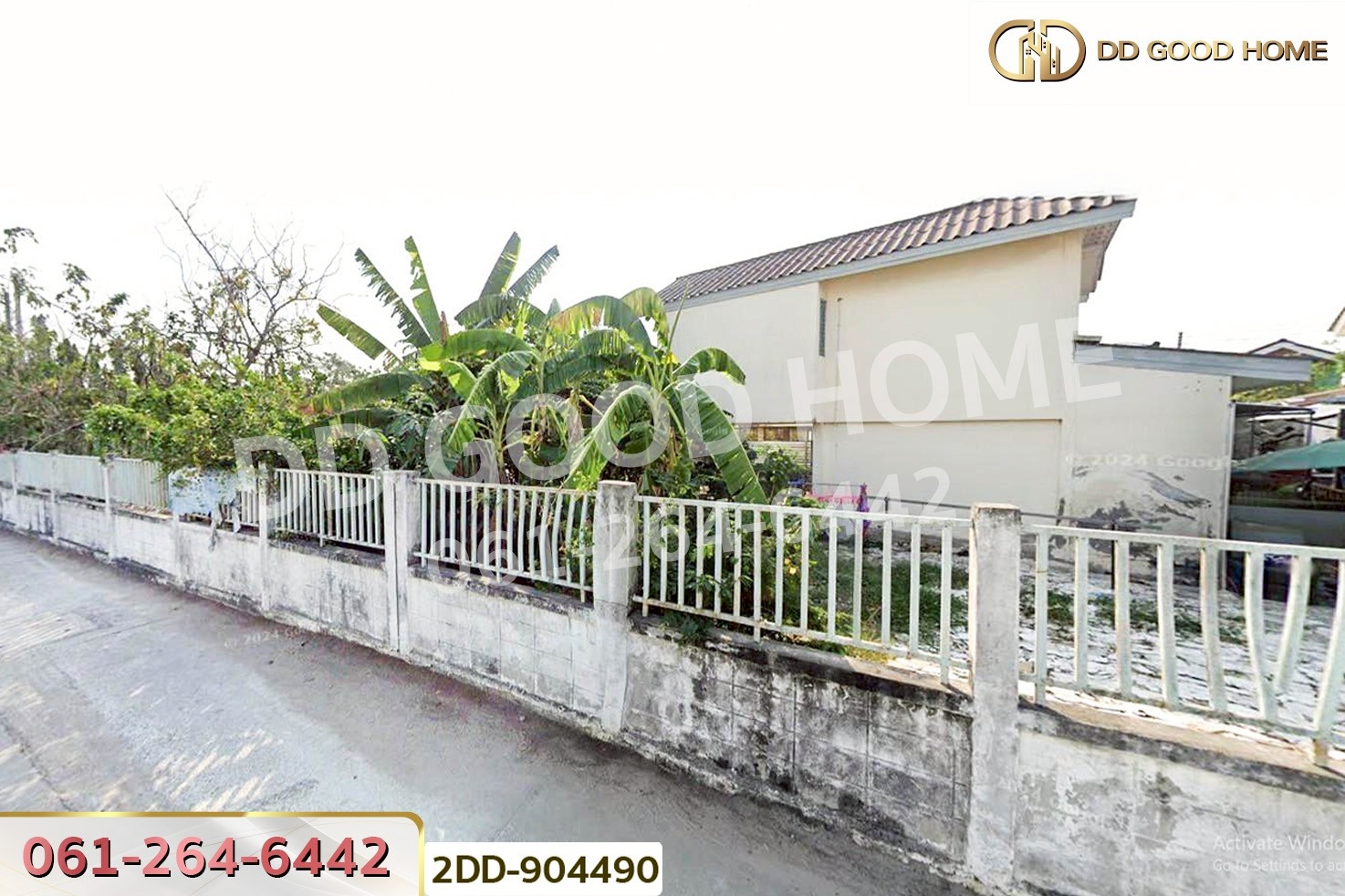 2DD-904490 บ้านเดี่ยว บ้านเอื้ออาทรบ้านบึง 2 ชลบุรี ใกล้โรงพยาบาลบ้านบึง