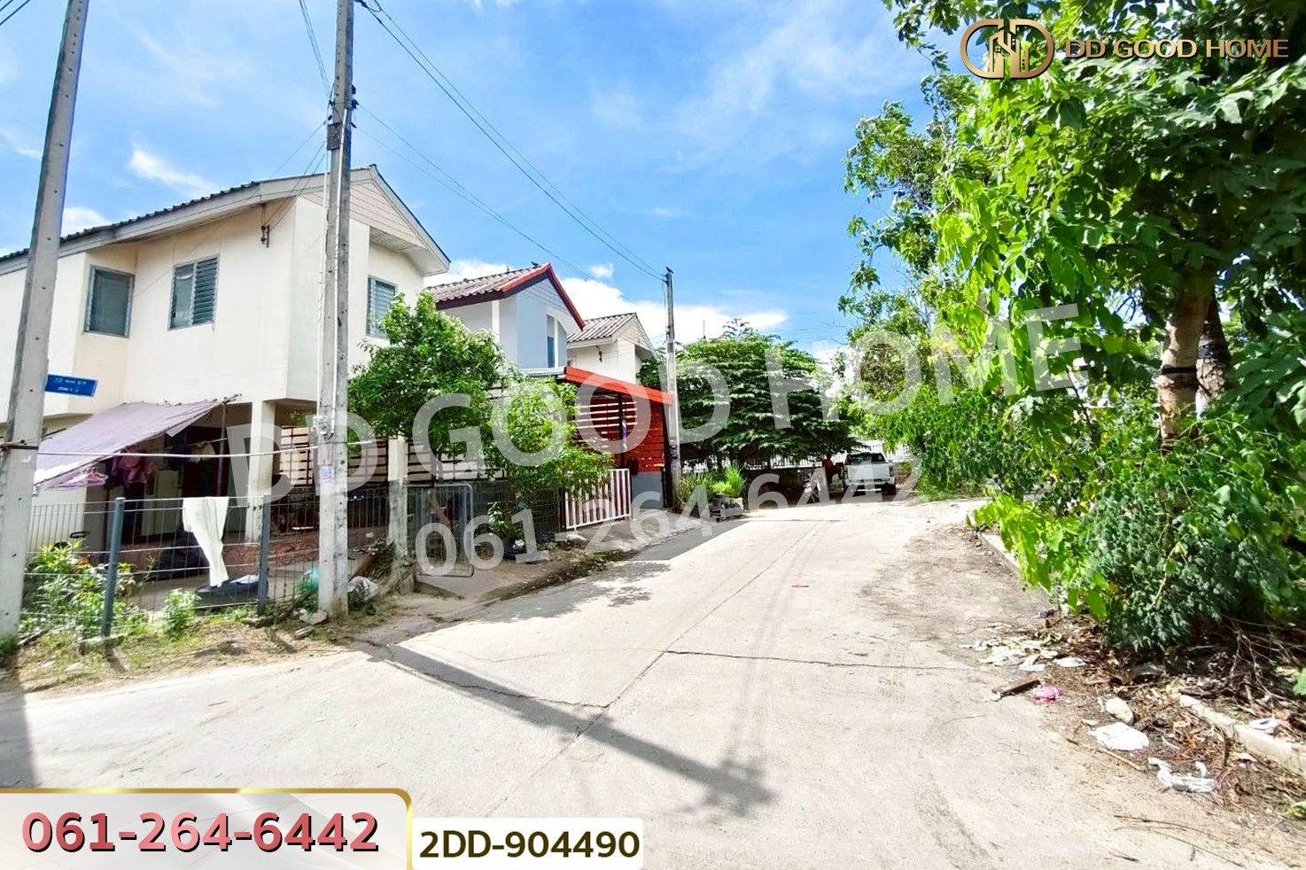 2DD-904490 บ้านเดี่ยว บ้านเอื้ออาทรบ้านบึง 2 ชลบุรี ใกล้โรงพยาบาลบ้านบึง