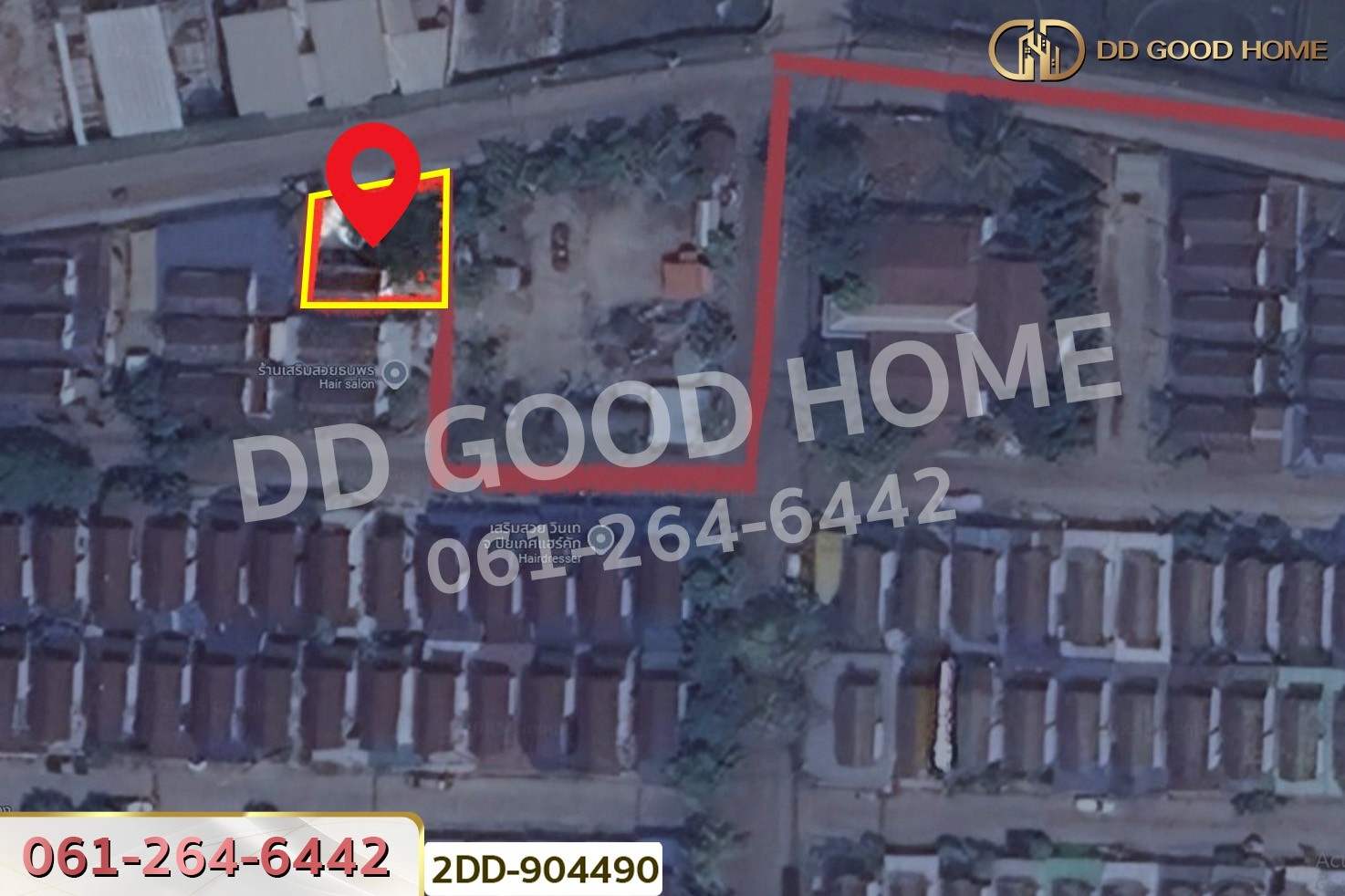 2DD-904490 บ้านเดี่ยว บ้านเอื้ออาทรบ้านบึง 2 ชลบุรี ใกล้โรงพยาบาลบ้านบึง