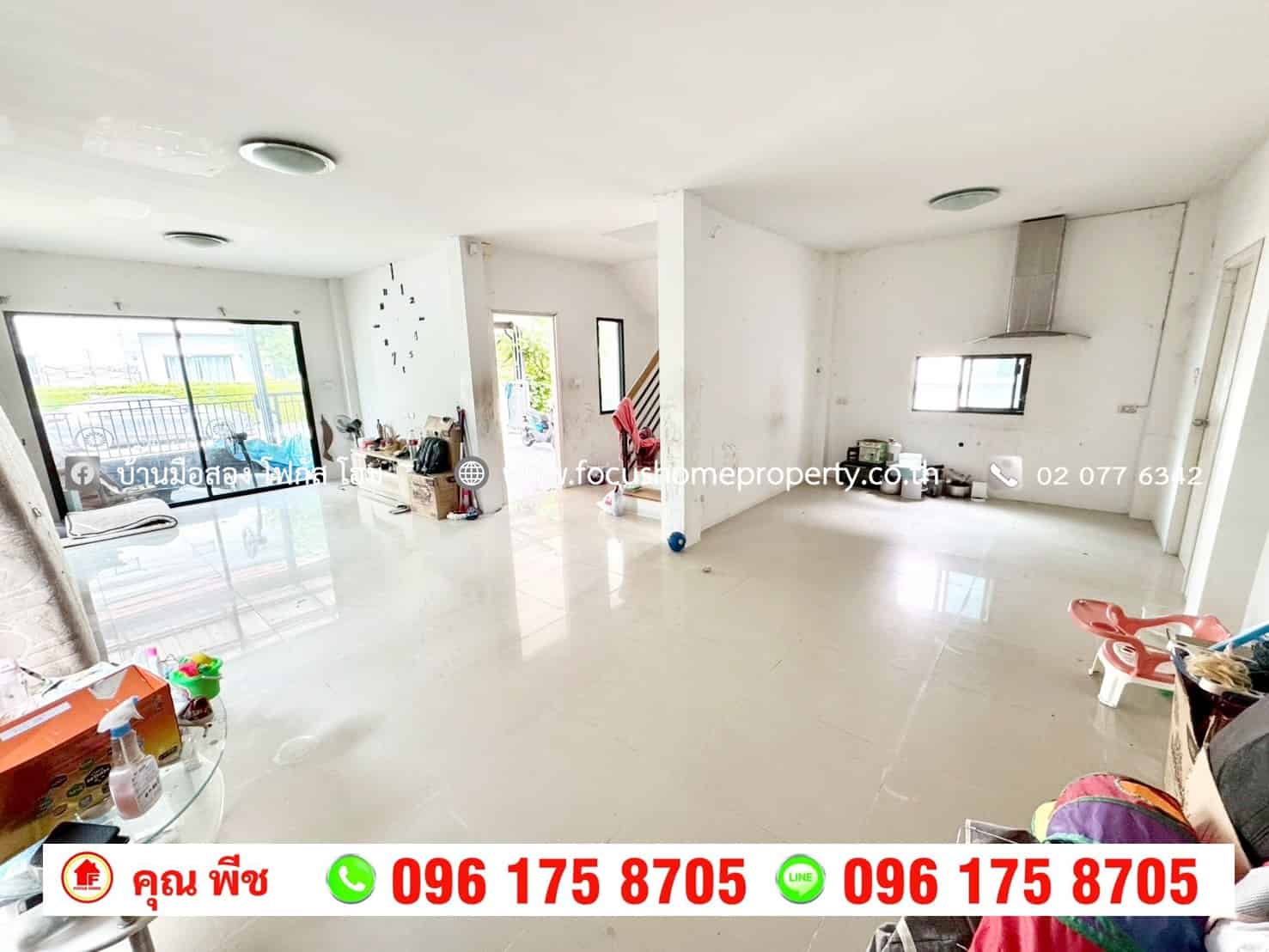 ขาย บ้านเดี่ยว หมู่บ้าน เค.ริซทาวน์ 3 ถนนหทัยราษฎร์ ซอยไทยรามัญ