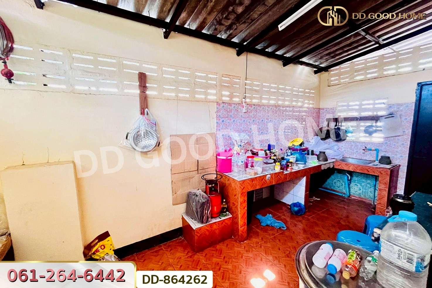 DD-864262 บ้านเดี่ยว หมู่บ้านลำพูนแลนด์แอนด์เฮ้าส์ ใกล้วิทยาลัยเทคนิคลำพูน