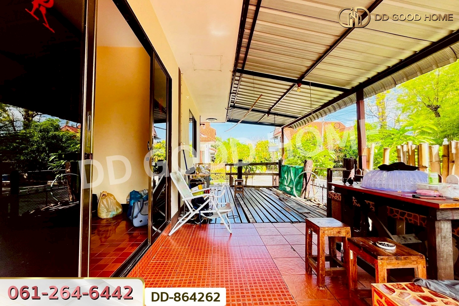 DD-864262 บ้านเดี่ยว หมู่บ้านลำพูนแลนด์แอนด์เฮ้าส์ ใกล้วิทยาลัยเทคนิคลำพูน