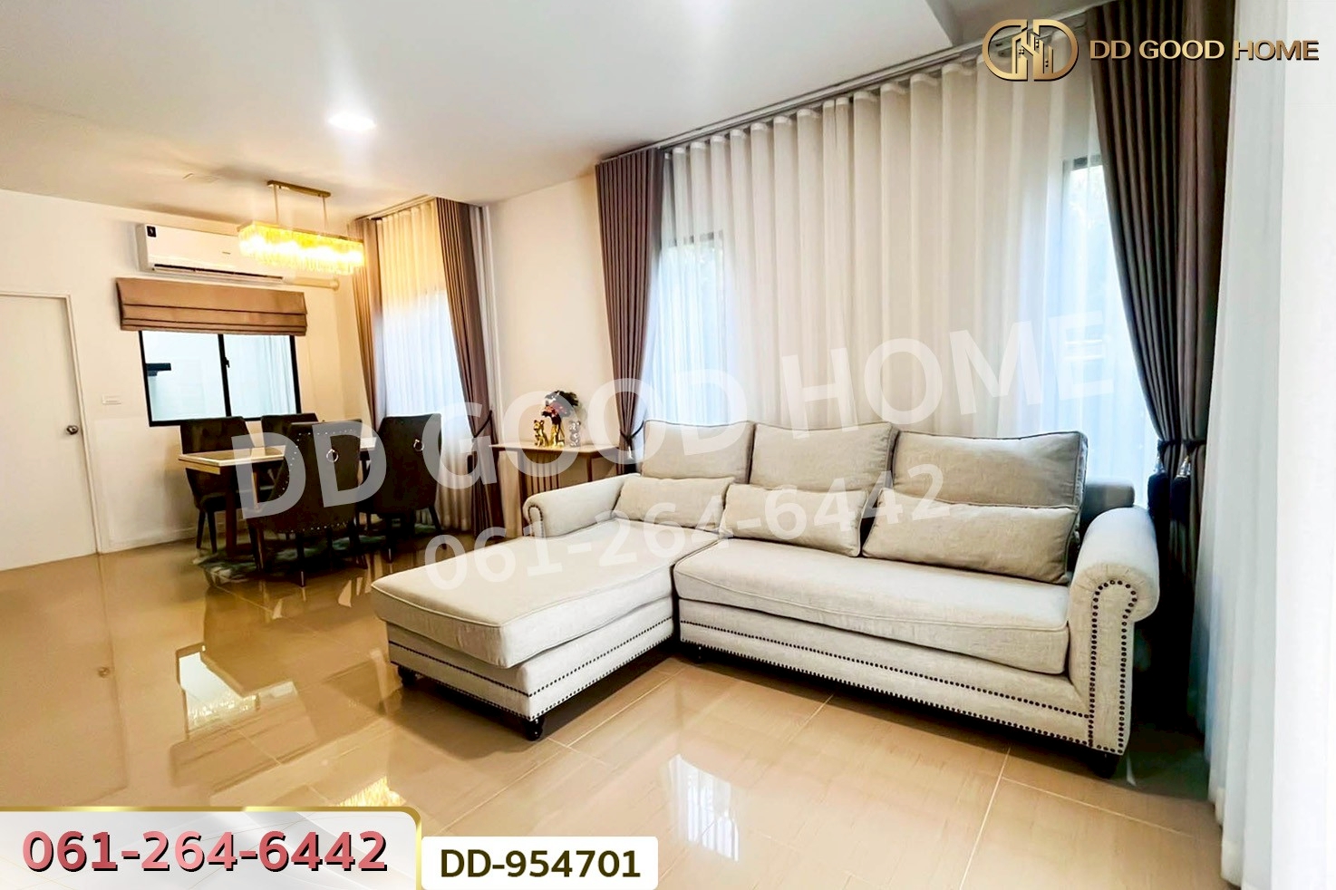 DD-954701 ทาวน์เฮ้าส์ พฤกษาวิลล์ 109 รามคำแหง-วงแหวน ซ.มิสทีน ใกล้เดอะมอลล์บางกะปิ