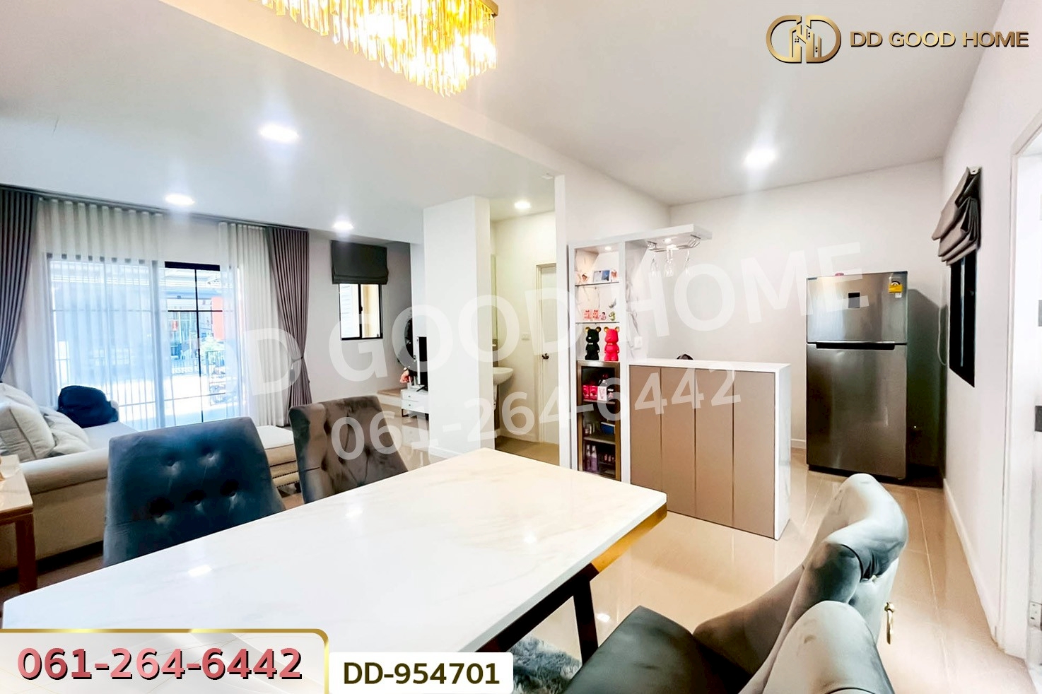 DD-954701 ทาวน์เฮ้าส์ พฤกษาวิลล์ 109 รามคำแหง-วงแหวน ซ.มิสทีน ใกล้เดอะมอลล์บางกะปิ